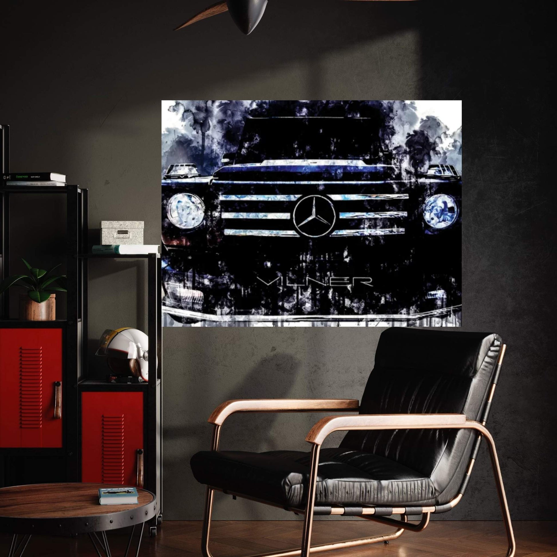 Car 2017 Vilner Mercedes AMG G55 Canvas Wall Art - Y Canvas