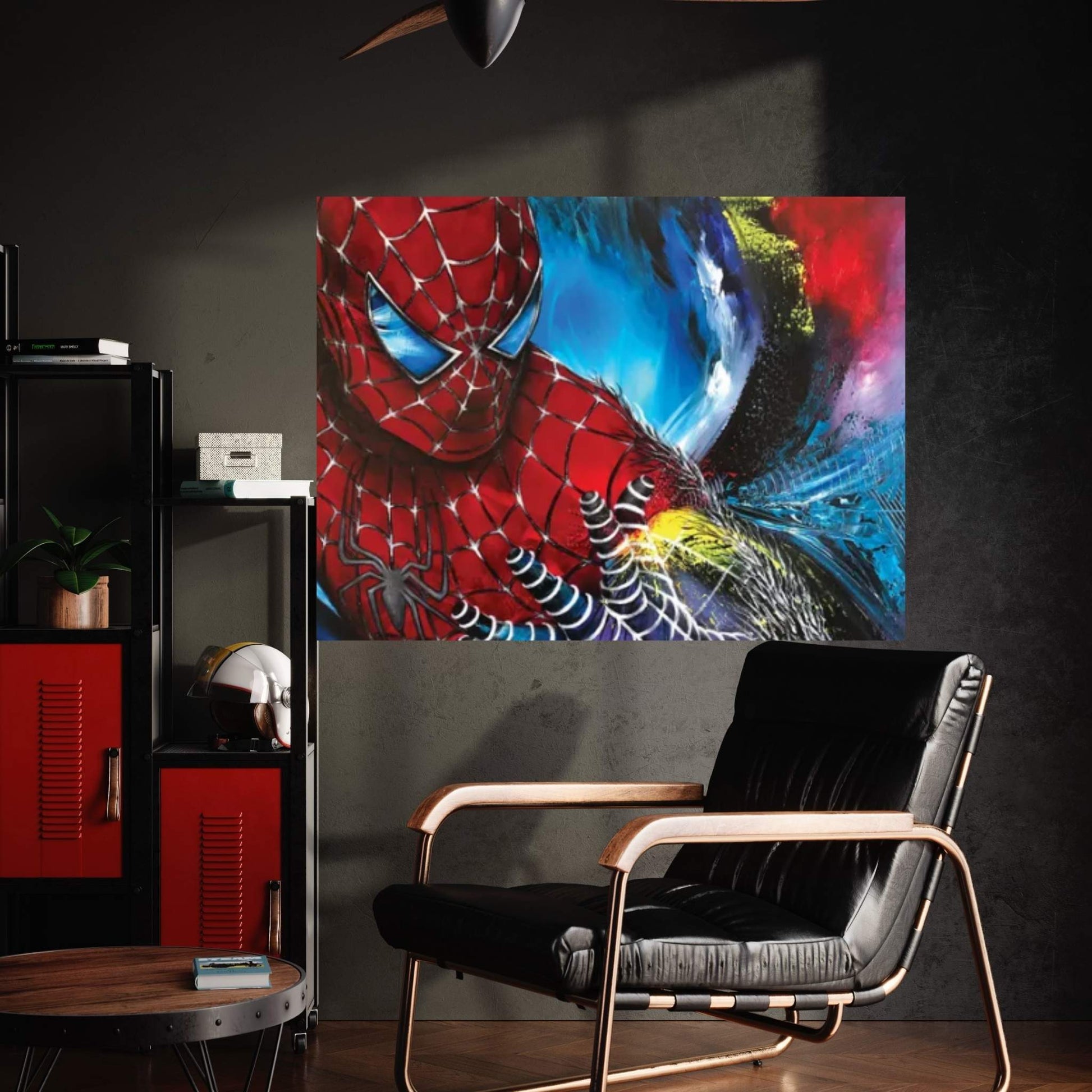 The Dark Side Of The Good Canvas Wall Art - Y Canvas