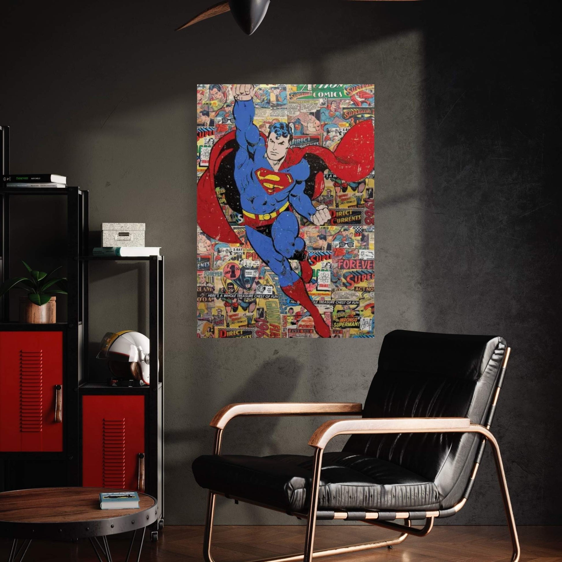 Superman Canvas Wall Art - Y Canvas