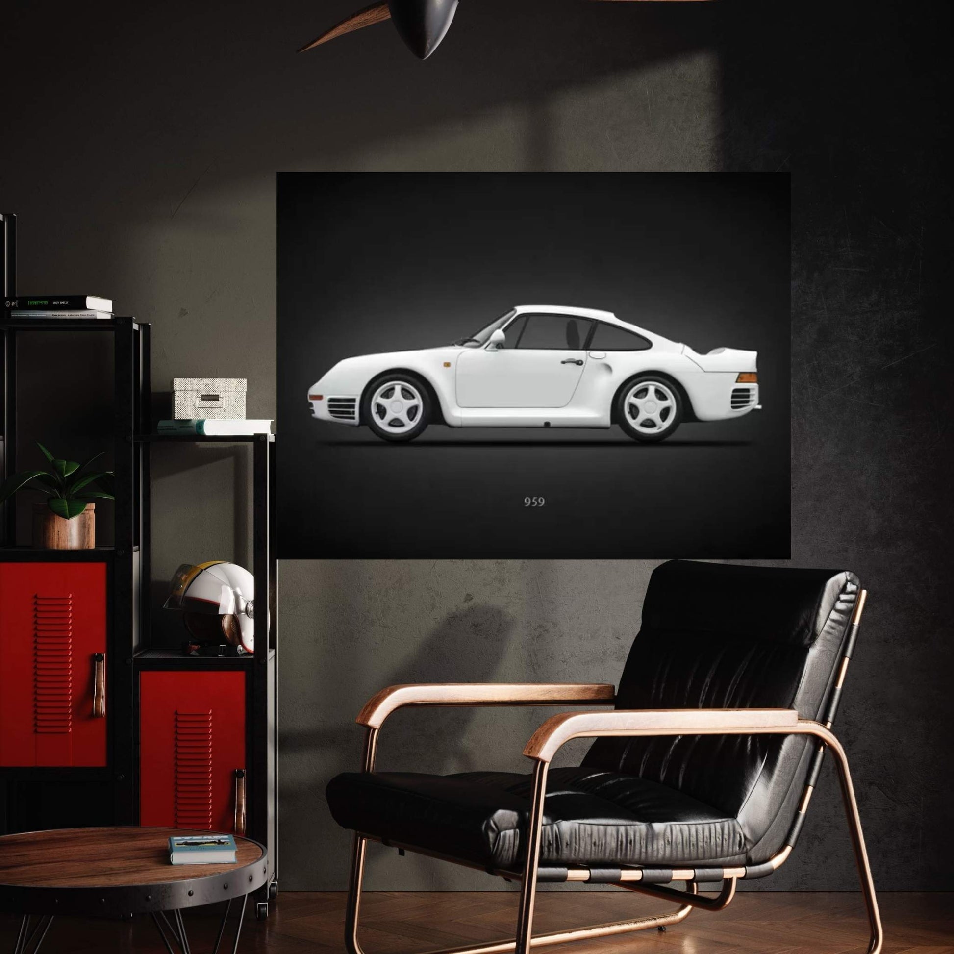 Porsche 959 Canvas Wall Art - Y Canvas