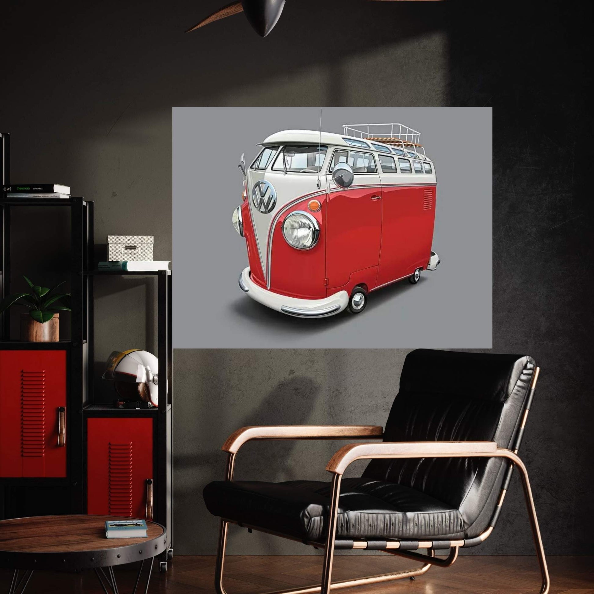 Volkswagen Van Canvas Wall Art - Y Canvas