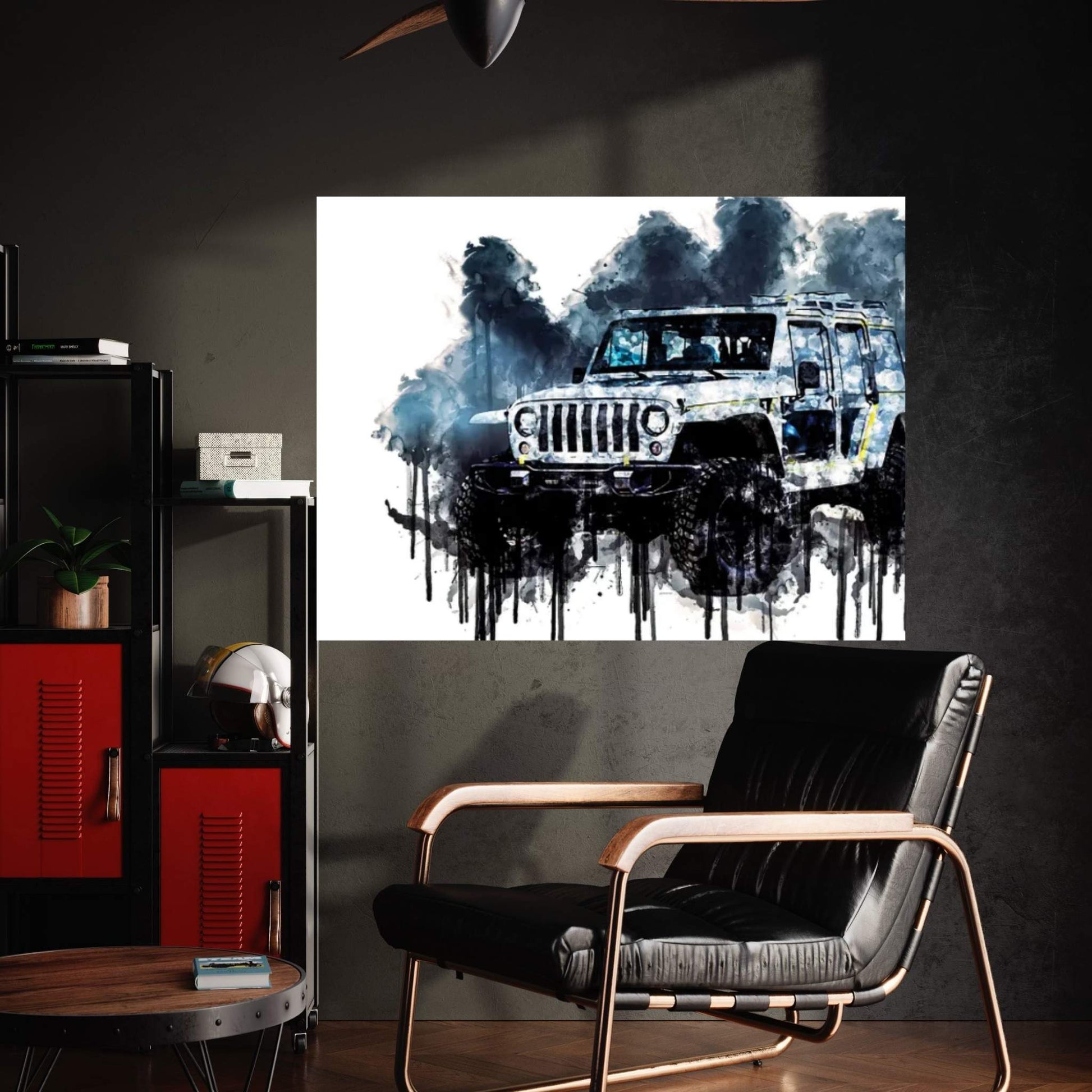 2017 Jeep Safari Concept Vehicle CX Canvas Wall Art - Y Canvas