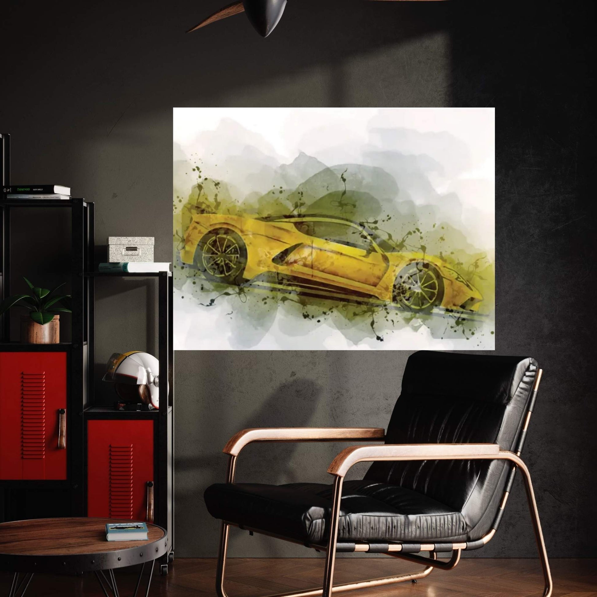 Hennessey Venom F5 2021 Exterior Canvas Wall Art - Y Canvas