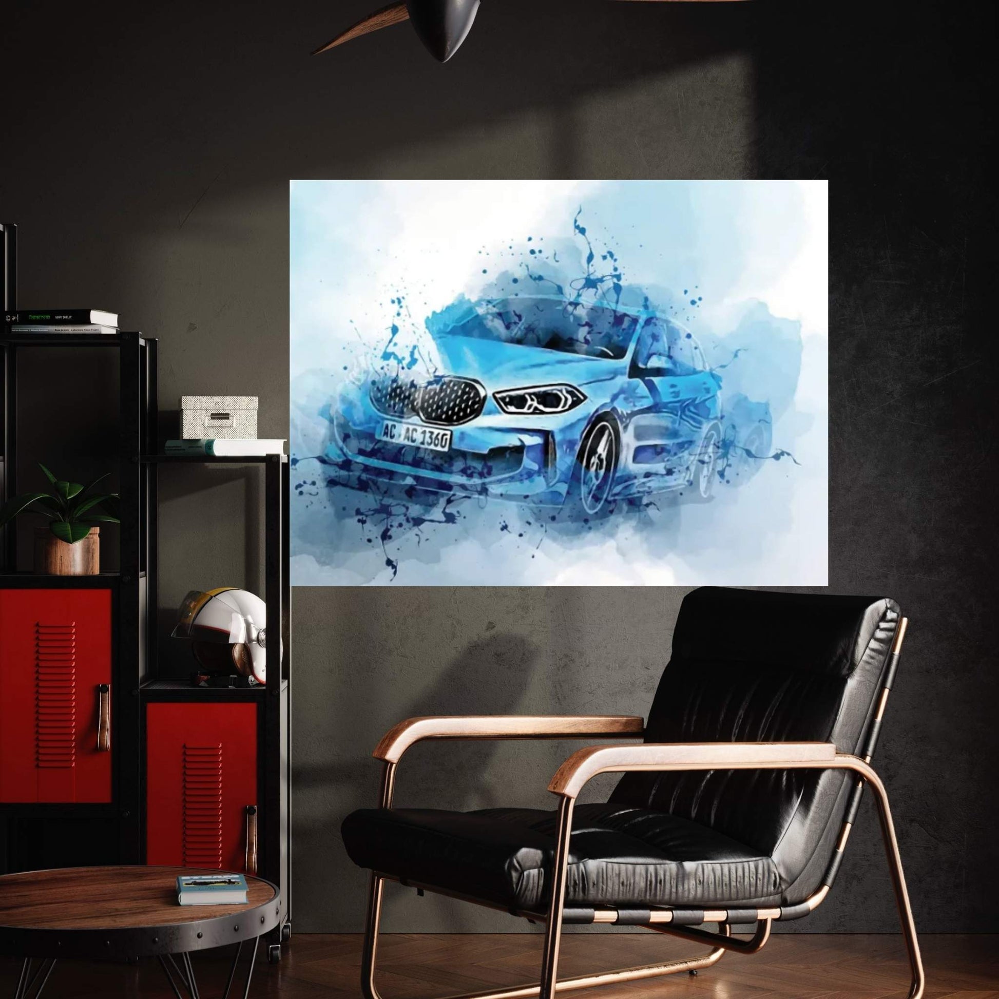 Ac Schnitzer BMW M135I Xdrive 2021 Canvas Wall Art - Y Canvas