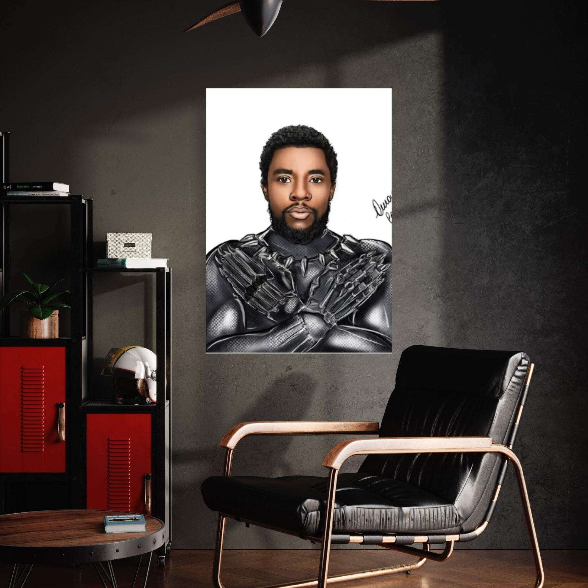 T’Challa Canvas Wall Art - Y Canvas