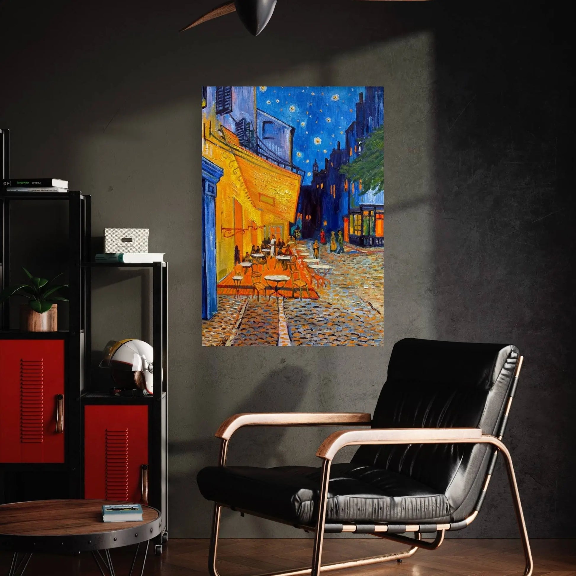 The Cafe Terrace on the Place du Forum (Café Terrace at Night) Canvas Wall Art - Y Canvas