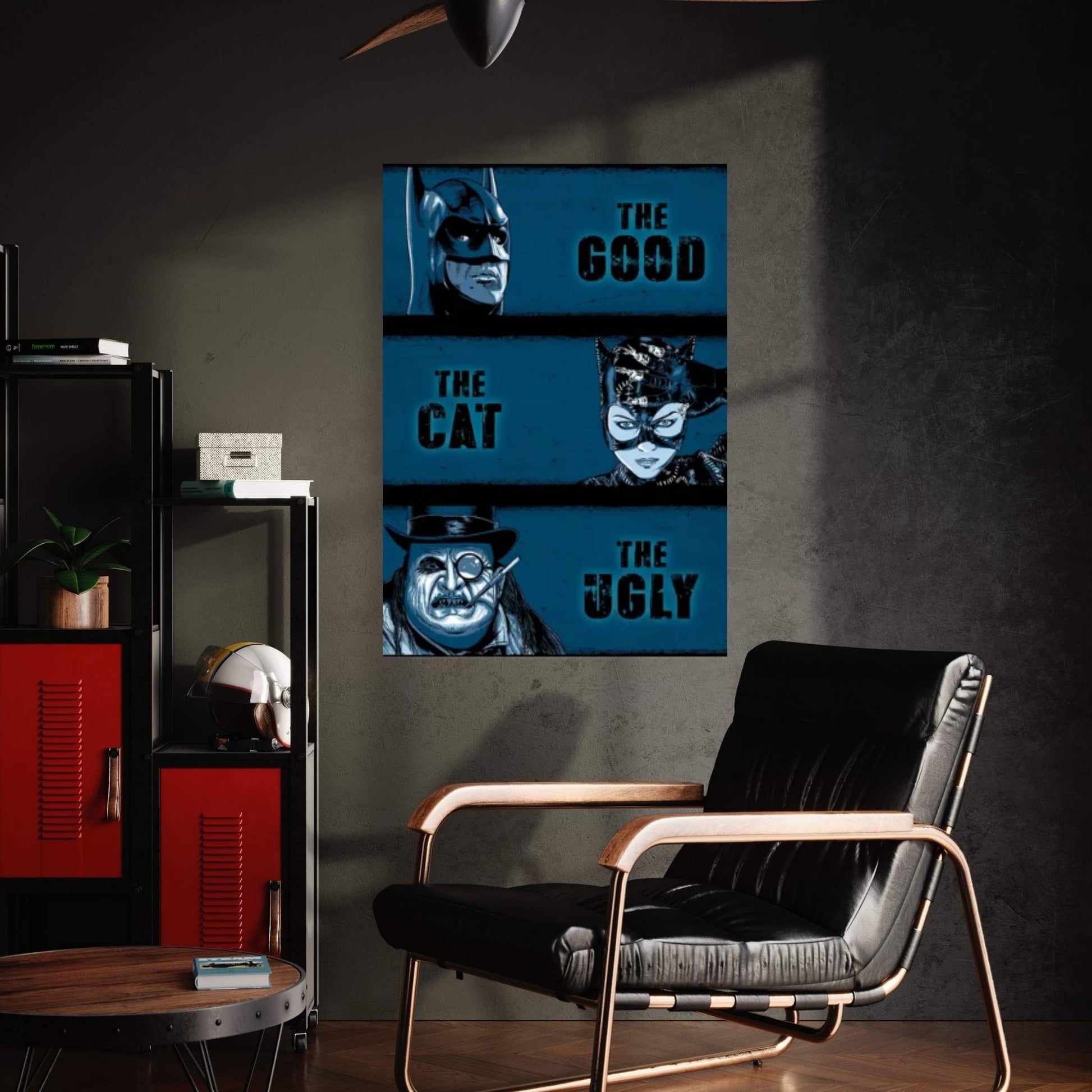 The Good The Cat And The Ugly Canvas Wall Art - Y Canvas