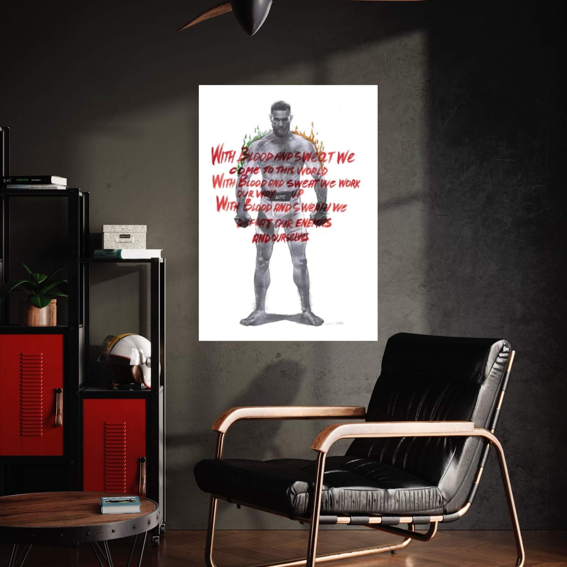 Warrior Of His Country Canvas Wall Art - Y Canvas