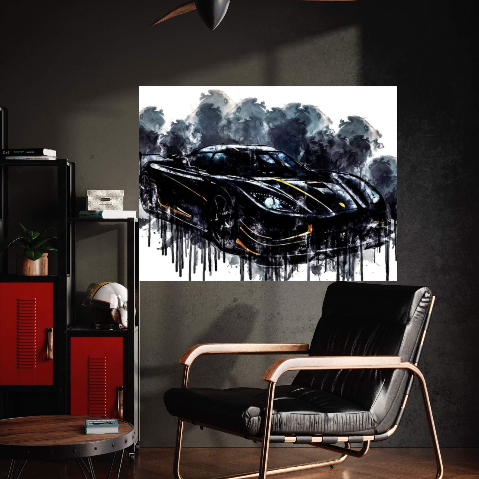 2017 Koenigsegg Agera RS Gryphon Vehicle CXIV Canvas Wall Art - Y Canvas