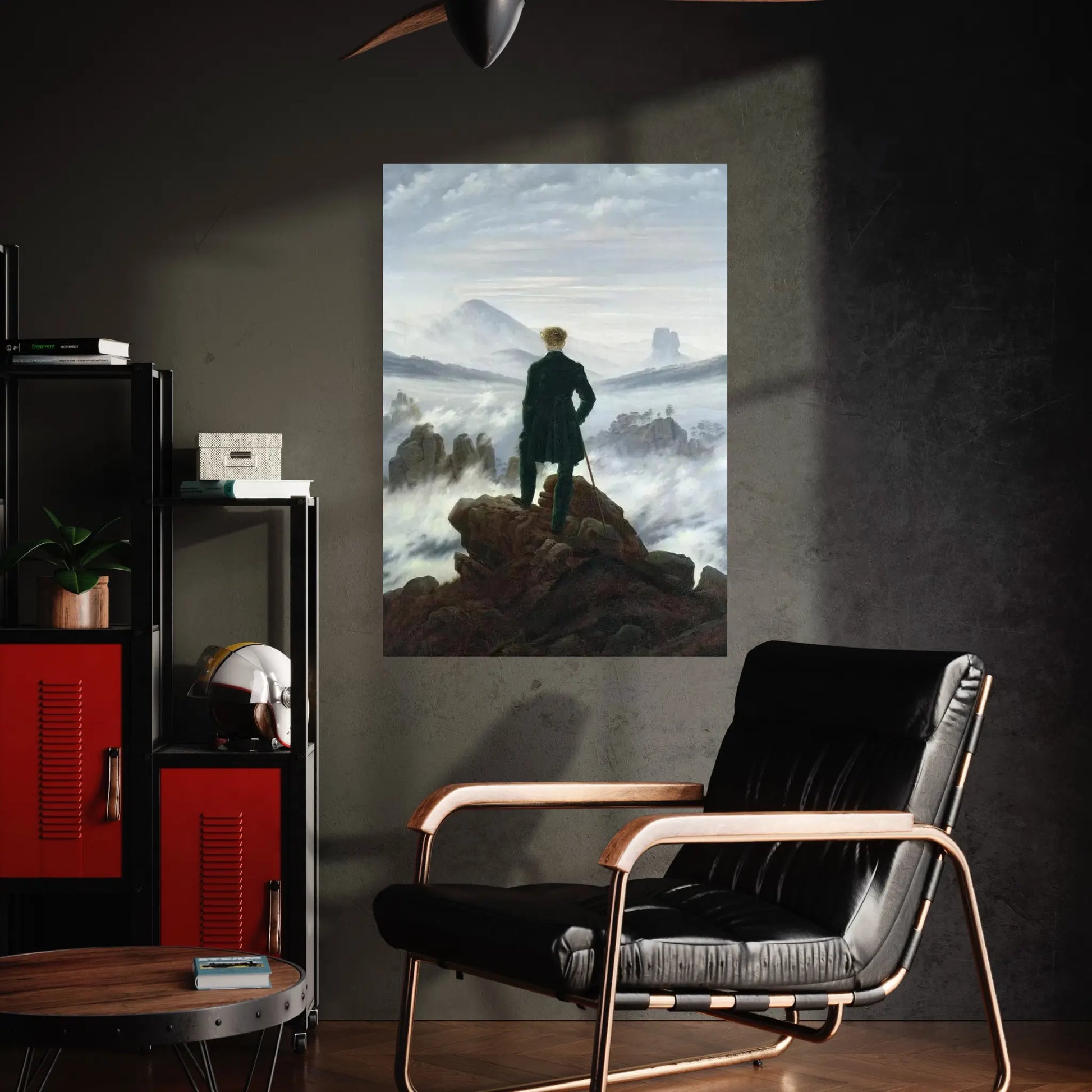 The Wanderer above the Sea of Fog, 1818 Canvas Wall Art - Y Canvas