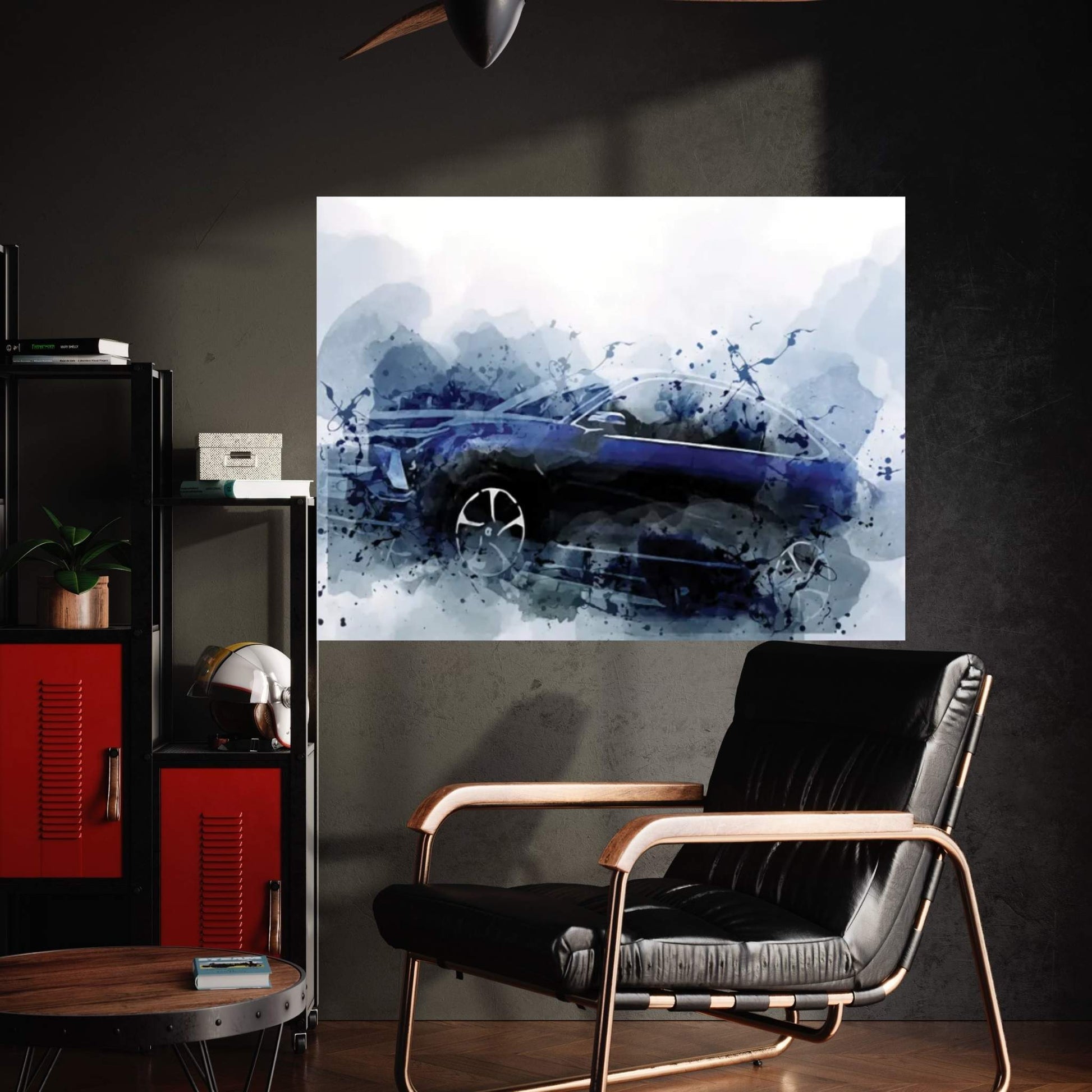 Nio Ec6 Luxury Cars 2021 Cars Cn-Spec Blue Canvas Wall Art - Y Canvas