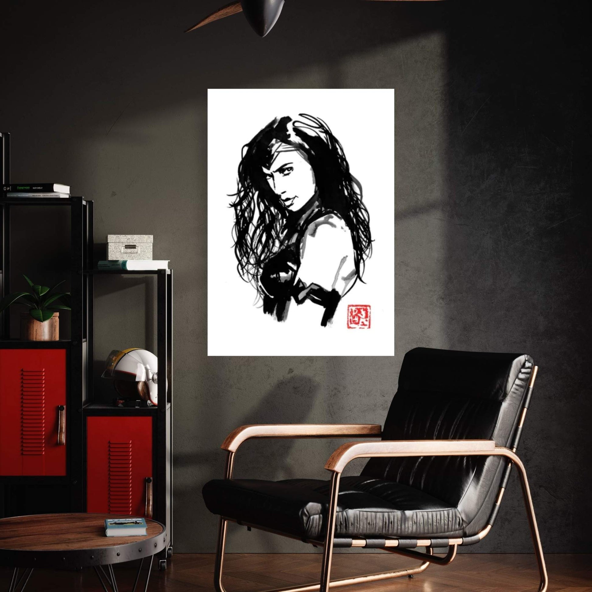 Wonder Woman IV Canvas Wall Art - Y Canvas