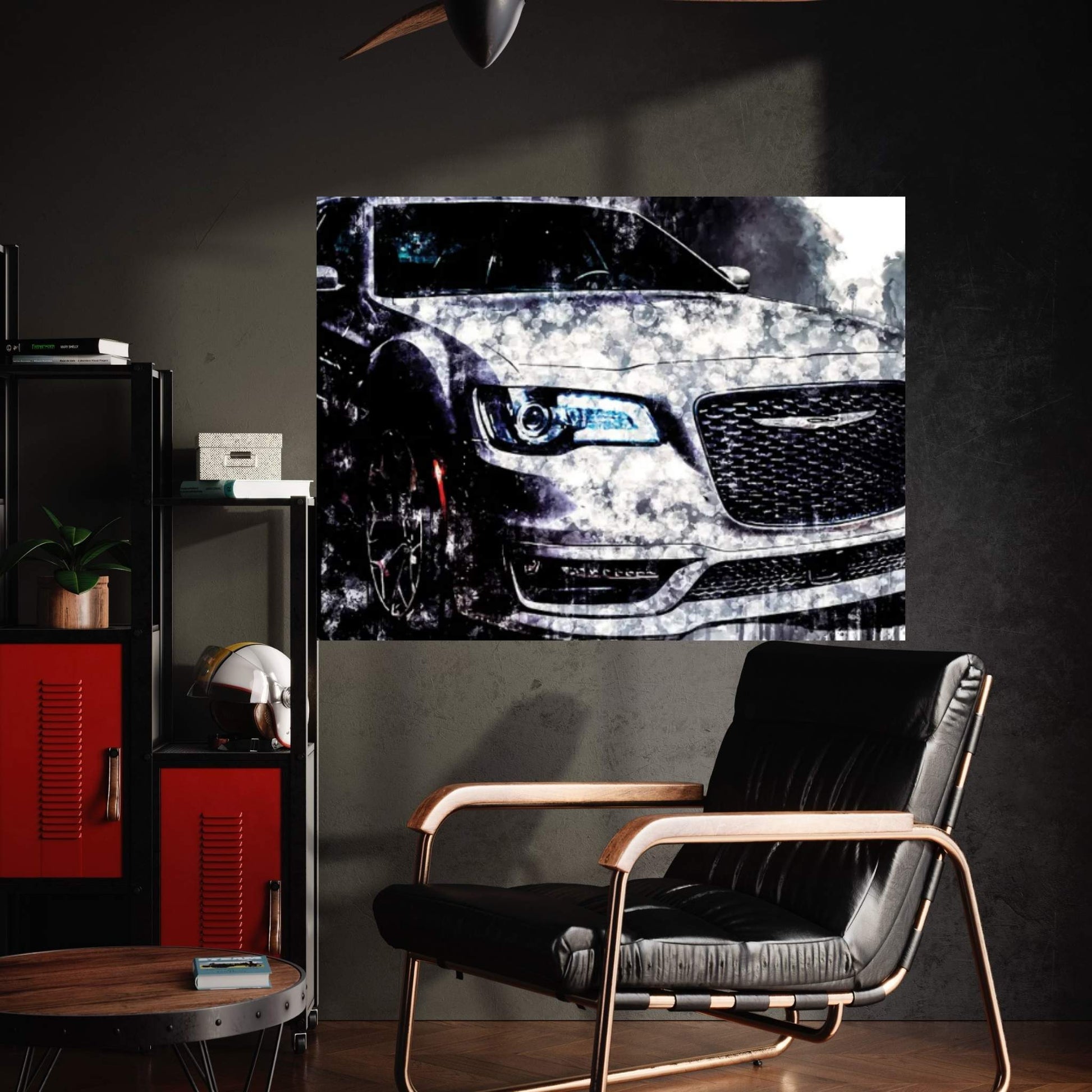 2018 Chrysler 300S Canvas Wall Art - Y Canvas