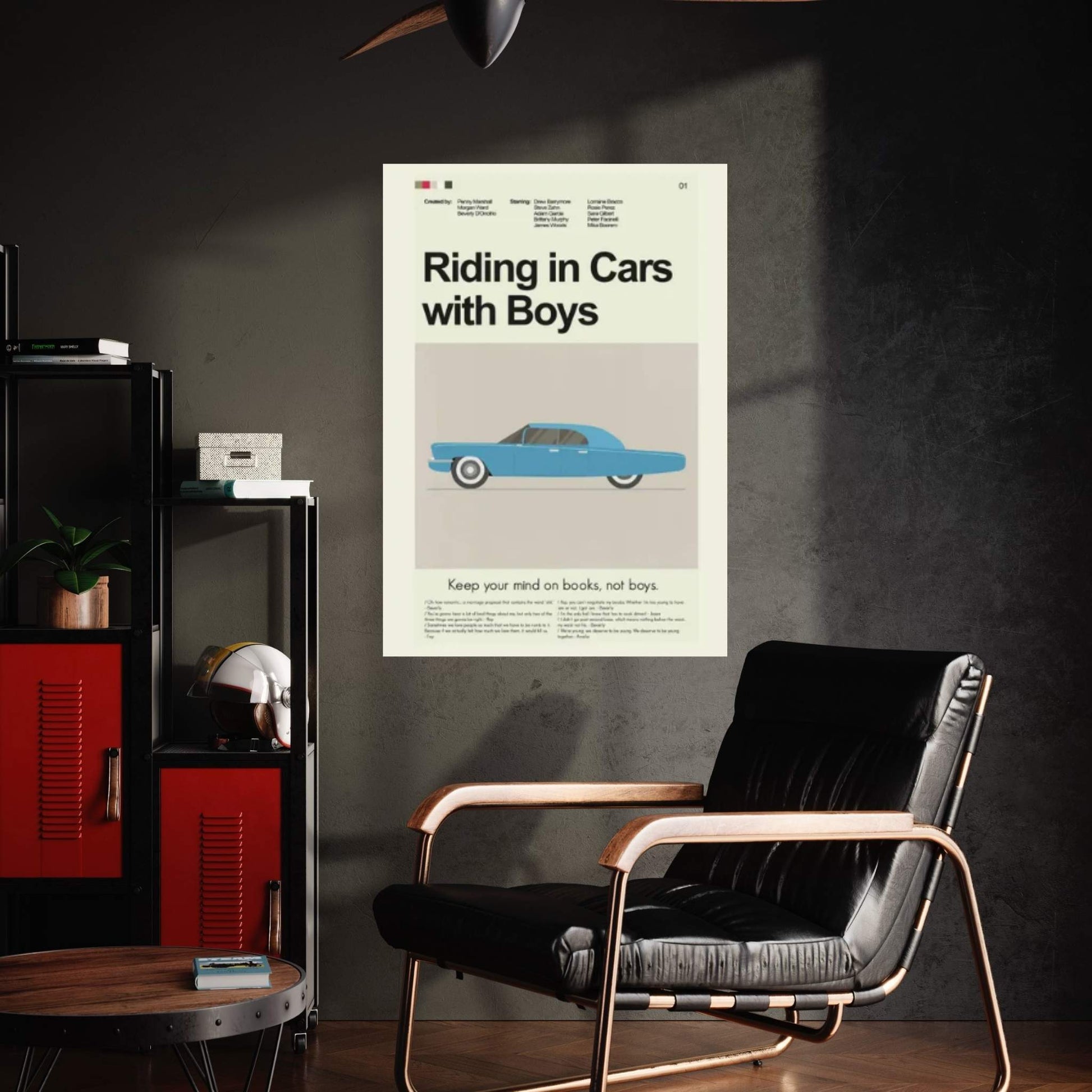 Riding In Cars With Boys Canvas Wall Art - Y Canvas