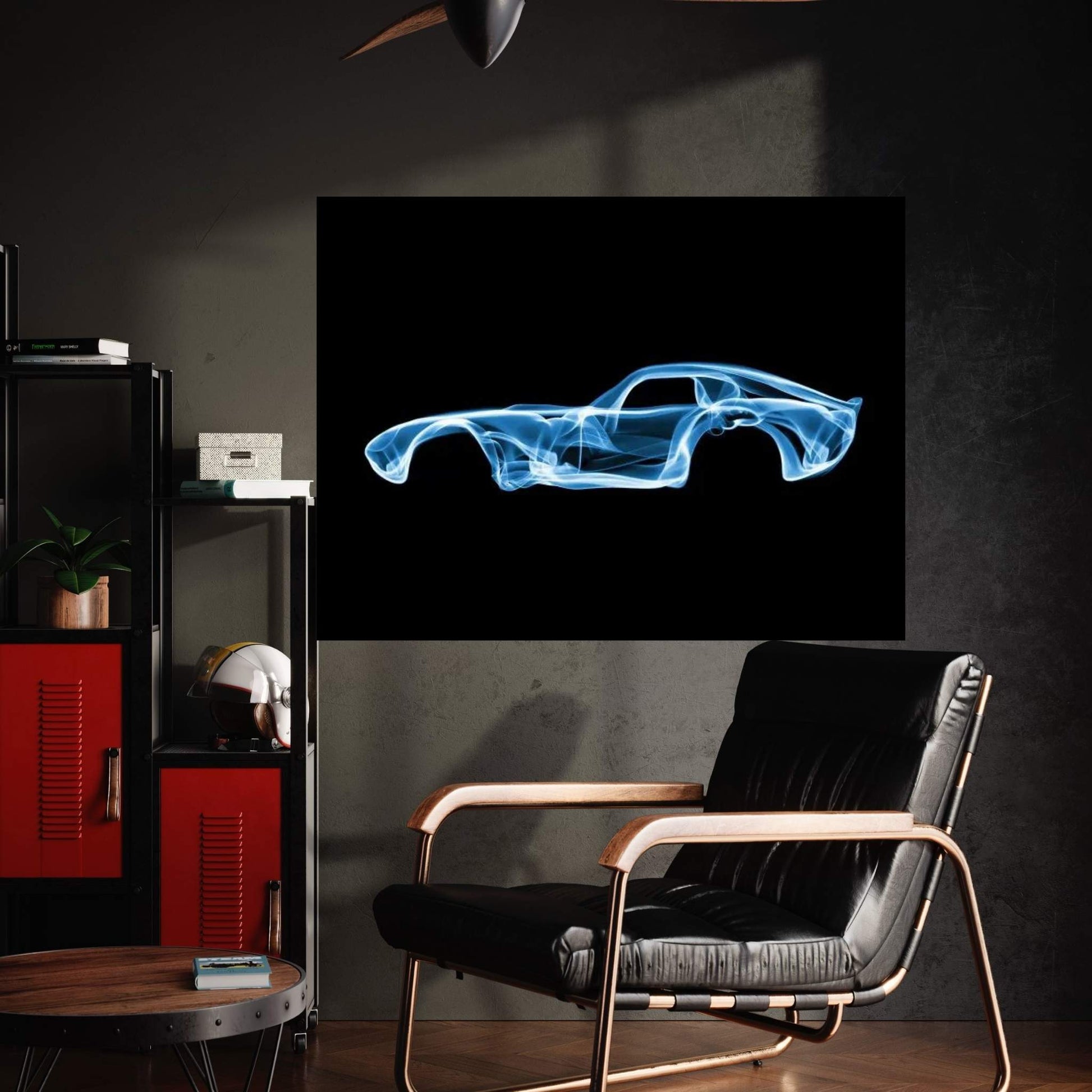 Shelby Daytona Canvas Wall Art - Y Canvas