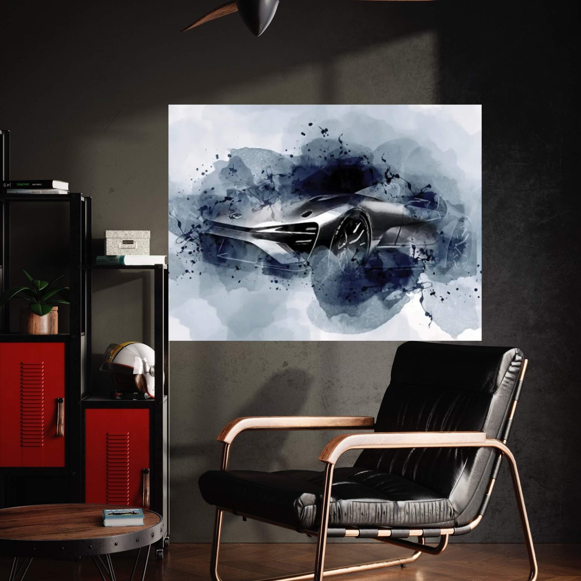 2021 Lexus Bev Sport Silver Coupe Canvas Wall Art - Y Canvas