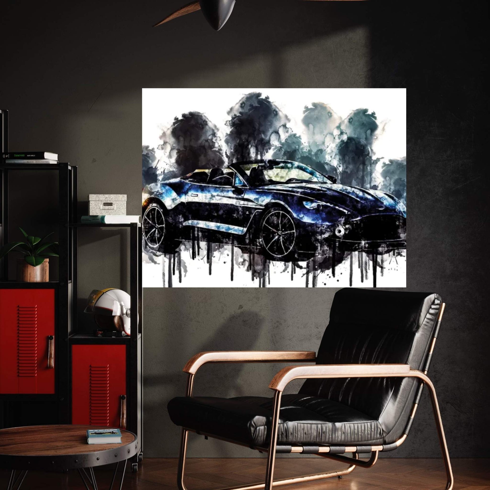 Car 2017 Aston Martin Vanquish Zagato Volante Canvas Wall Art - Y Canvas