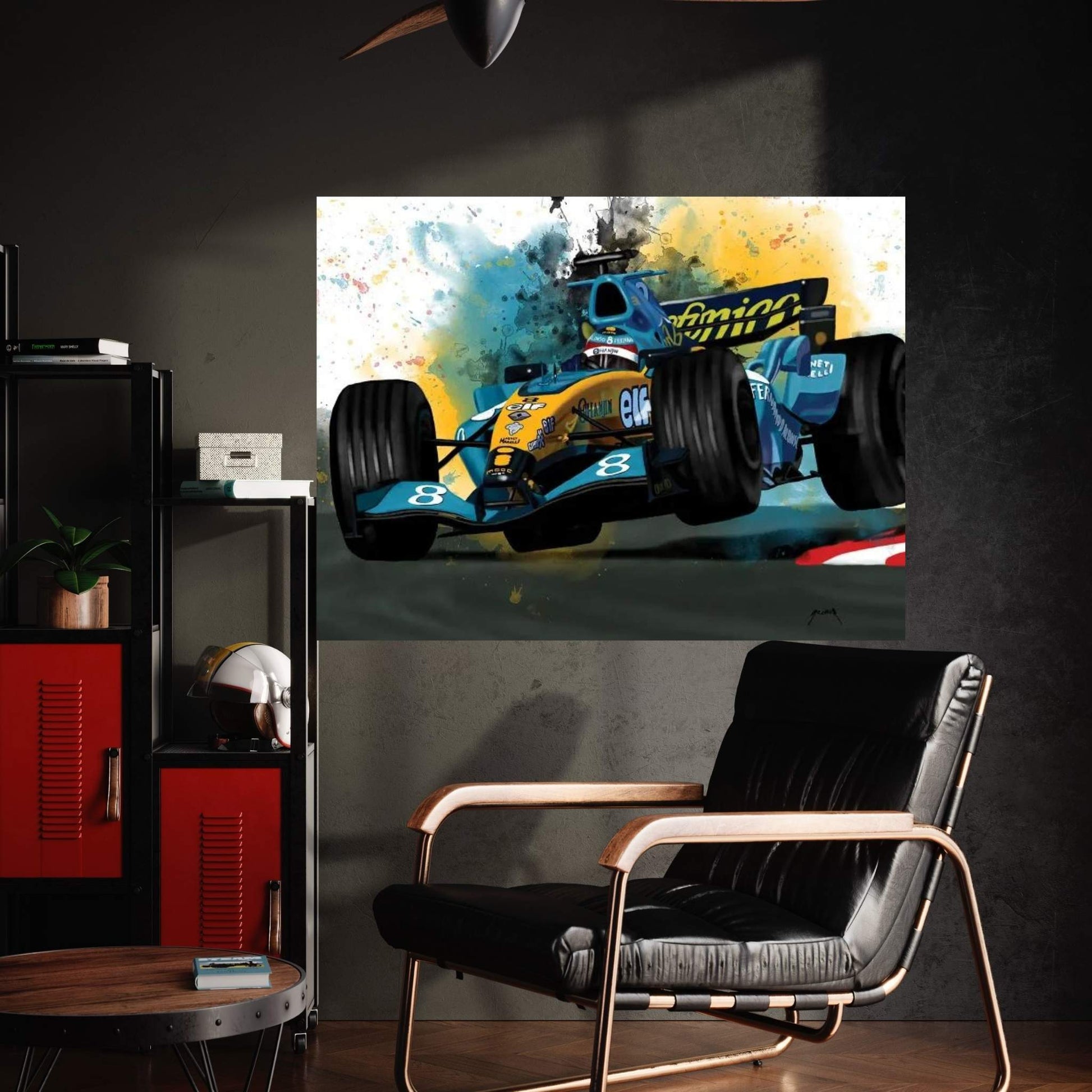 2004 Alonso Canvas Wall Art - Y Canvas