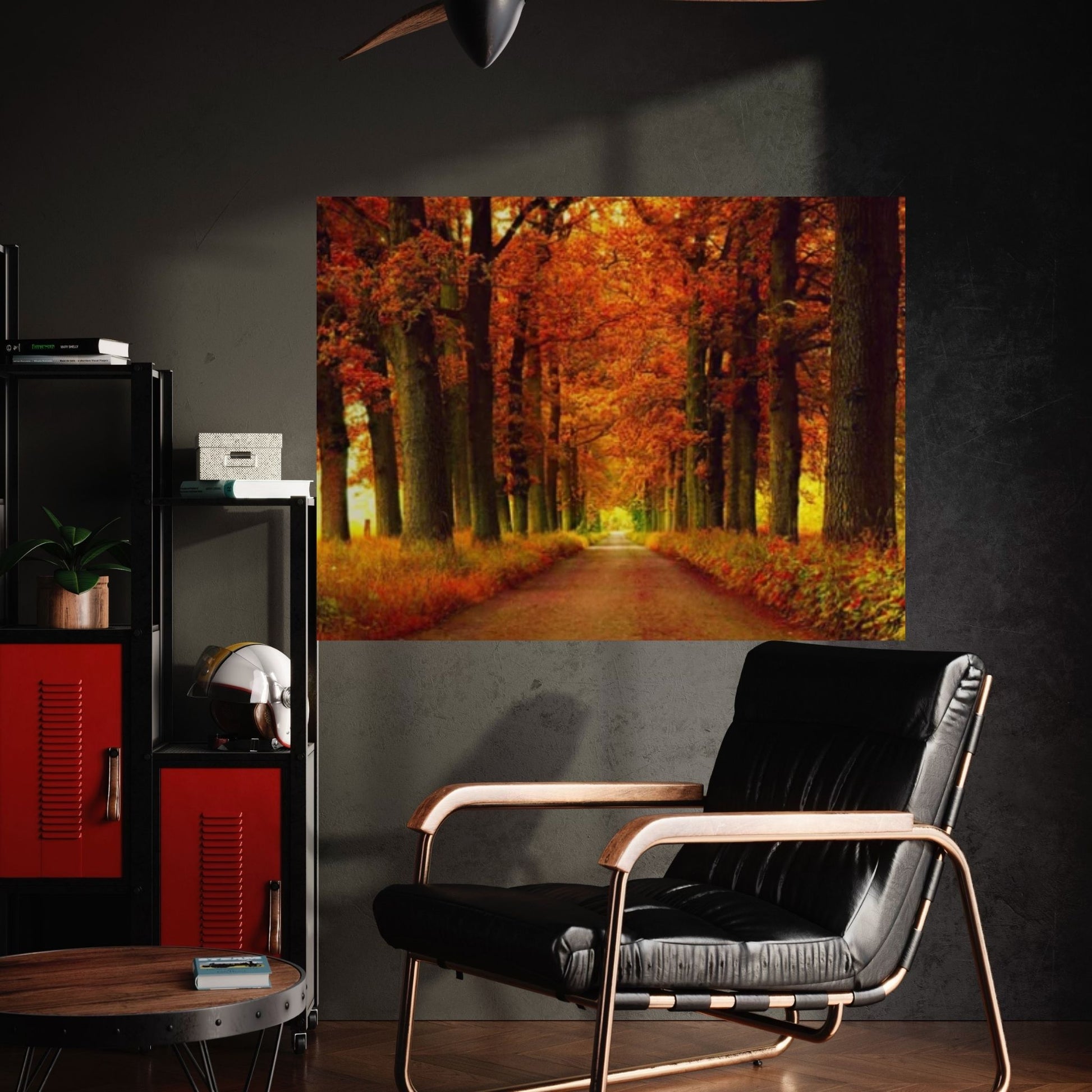 Autumn Leaves Canvas Wall Art, Canvas Wall Art Poster - Y Canvas