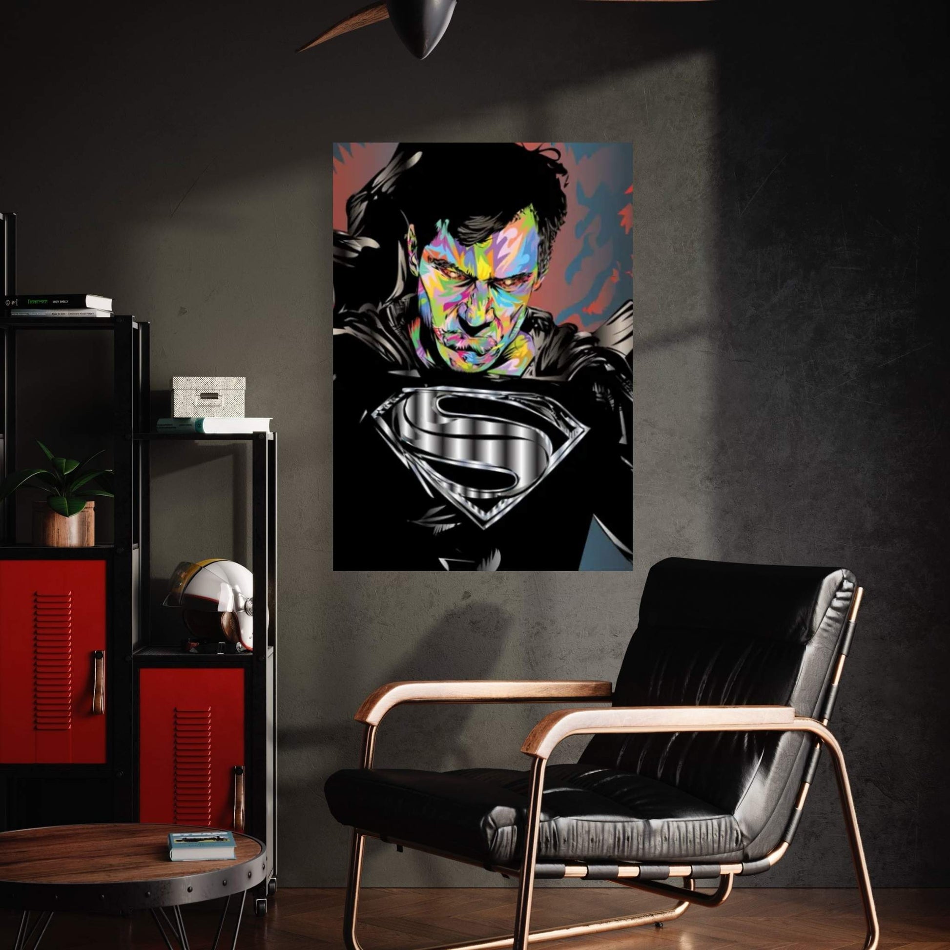 Superman Snyder Cut Canvas Wall Art - Y Canvas