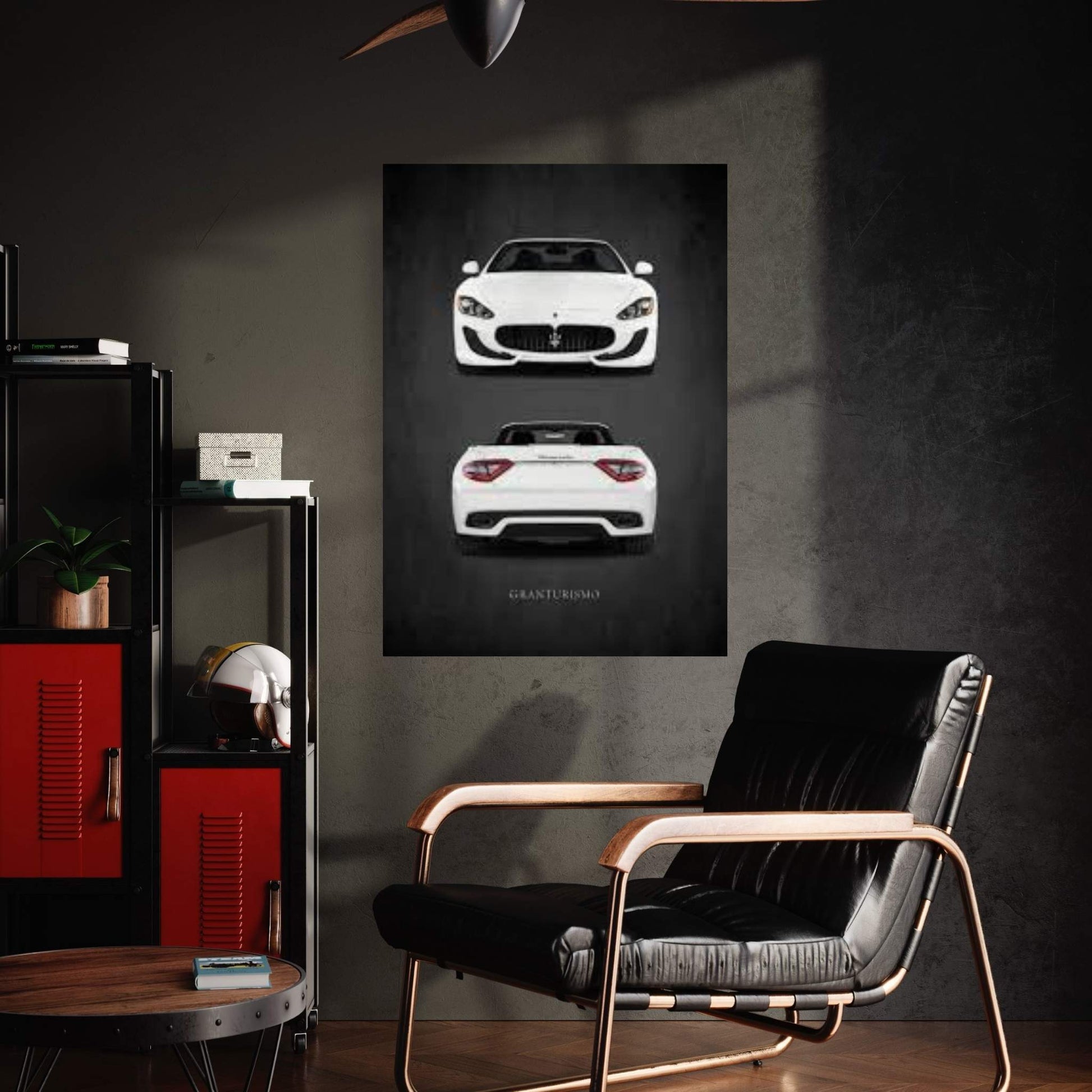 Maserati GranTurismo Canvas Wall Art - Y Canvas