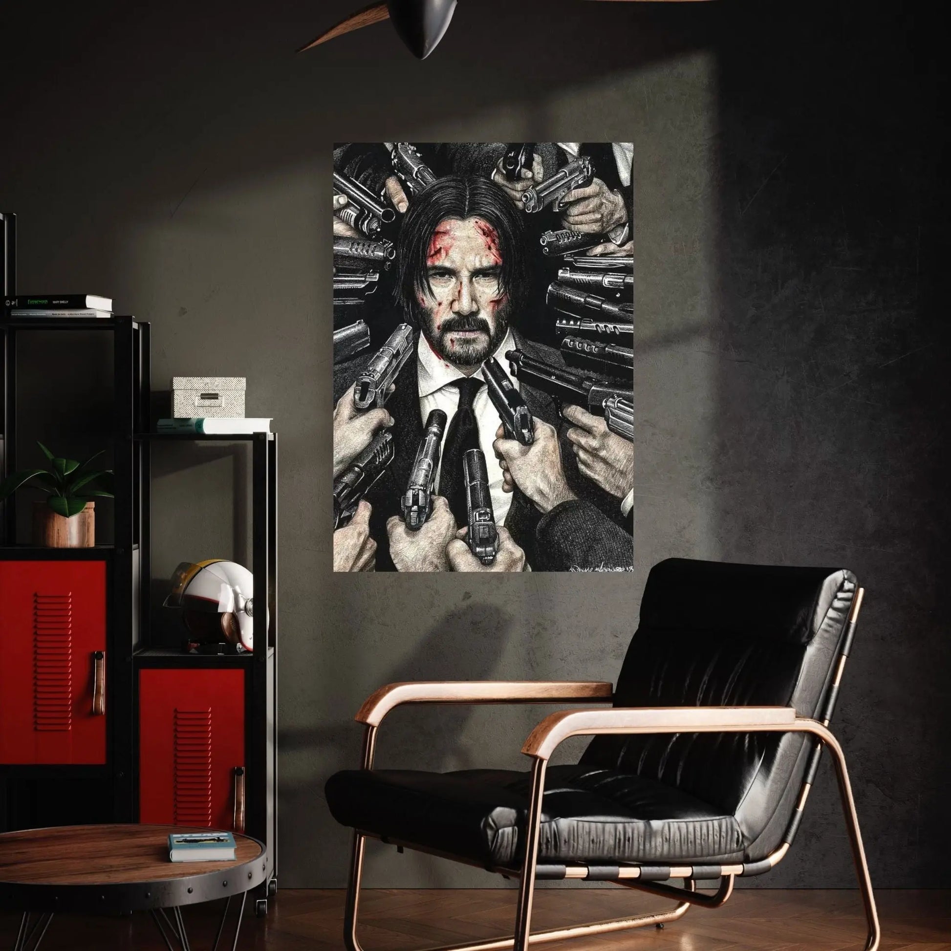 John Wick Canvas Wall Art - Y Canvas