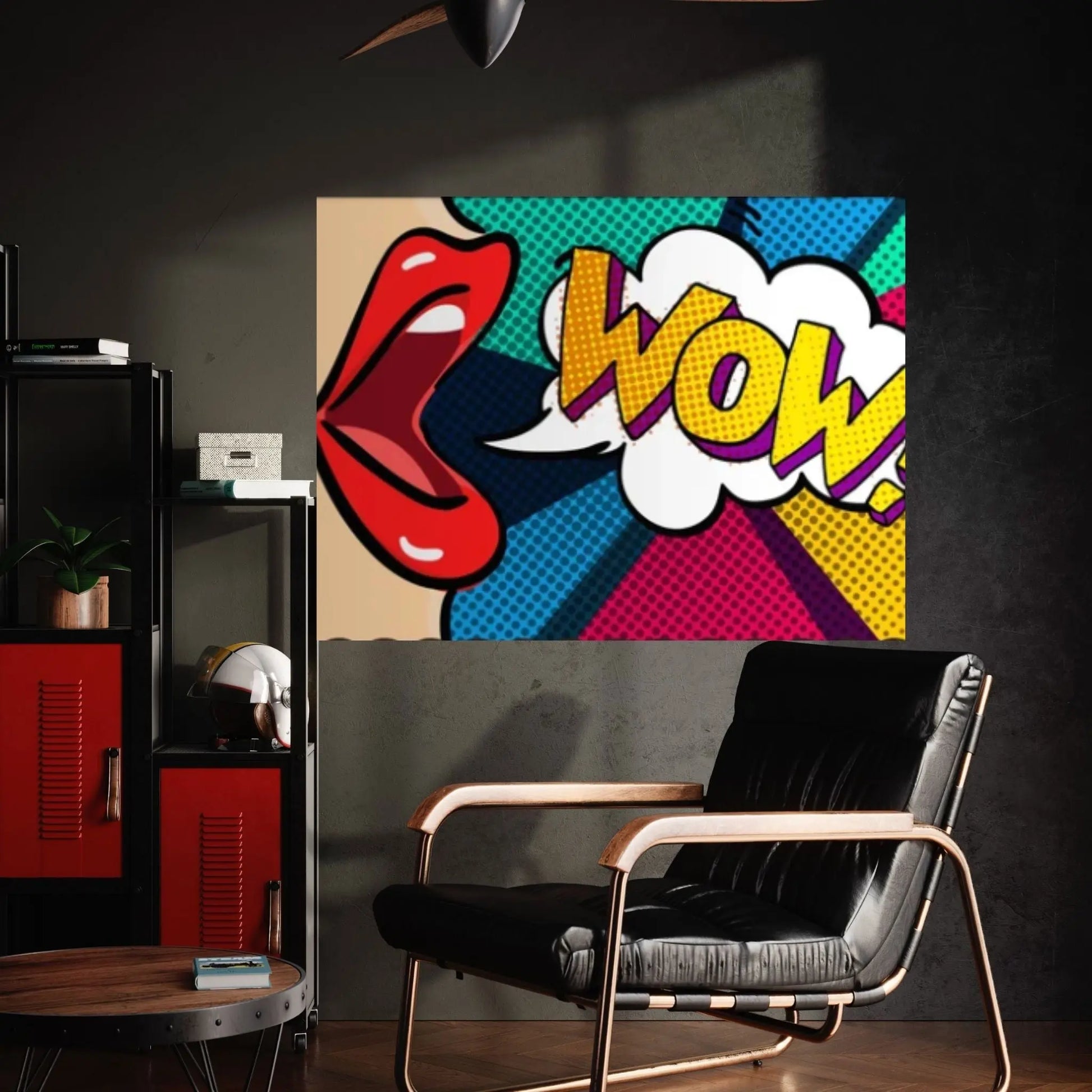 Pop Art Woman Wall Art, Comic Pop Art, Retro Comic - Y Canvas