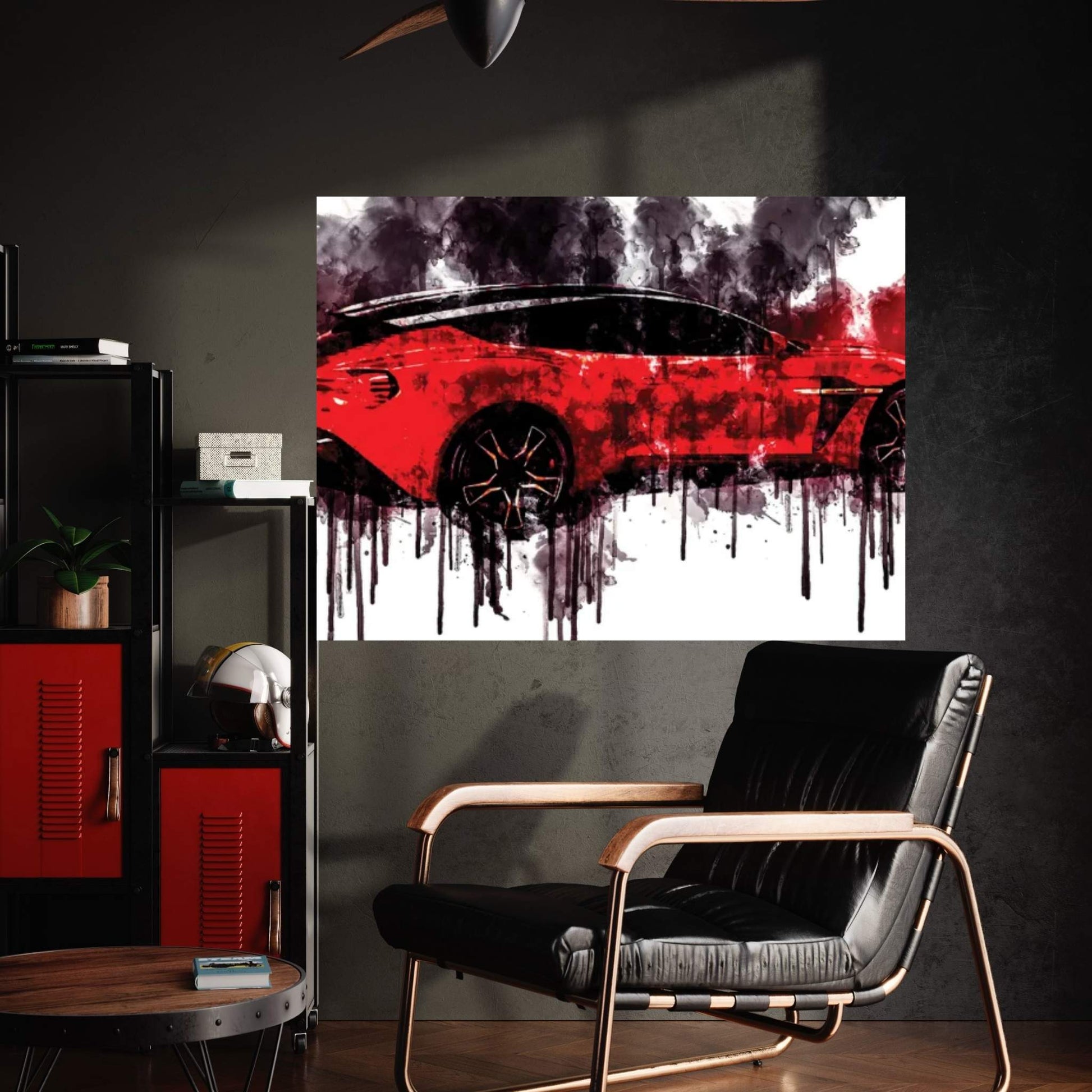 2018 Aston Martin Vanquish Zagato Shooting Brake Canvas Wall Art - Y Canvas