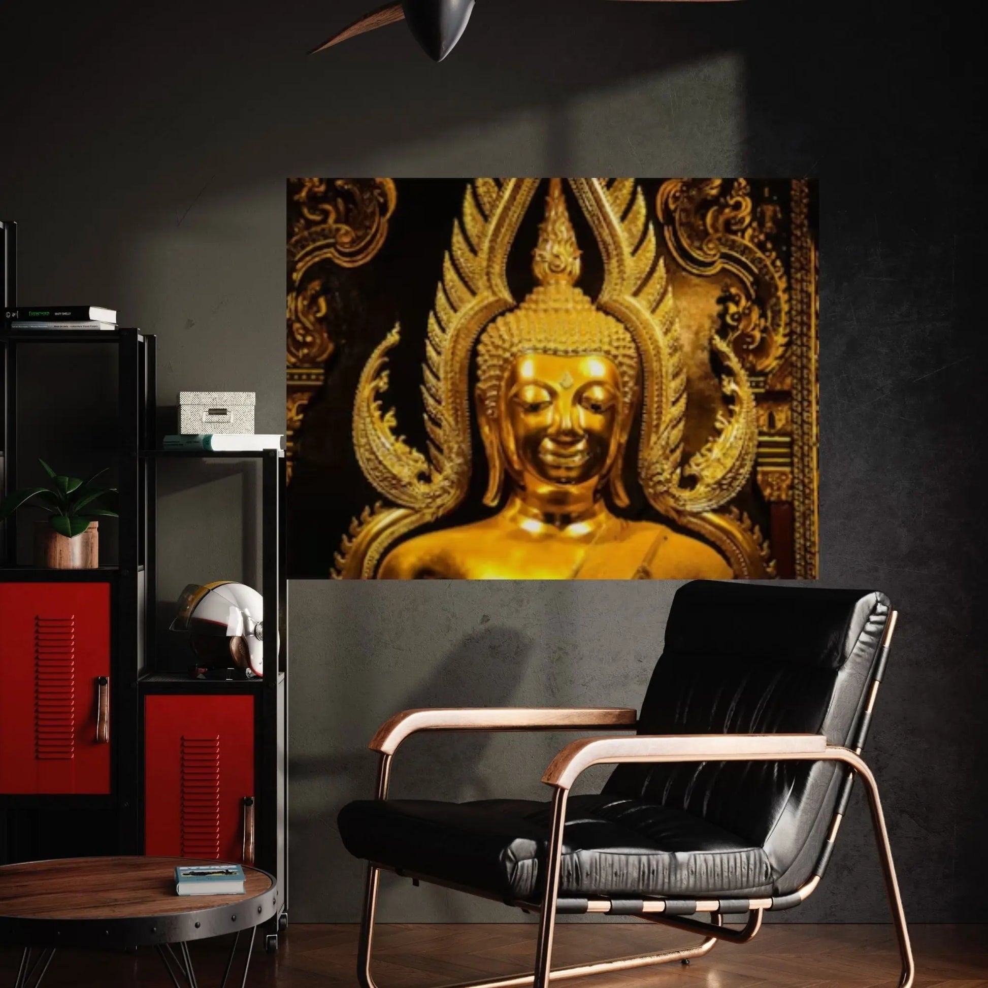 Buddha Statue Canvas Wall Art Home Decor - Y Canvas