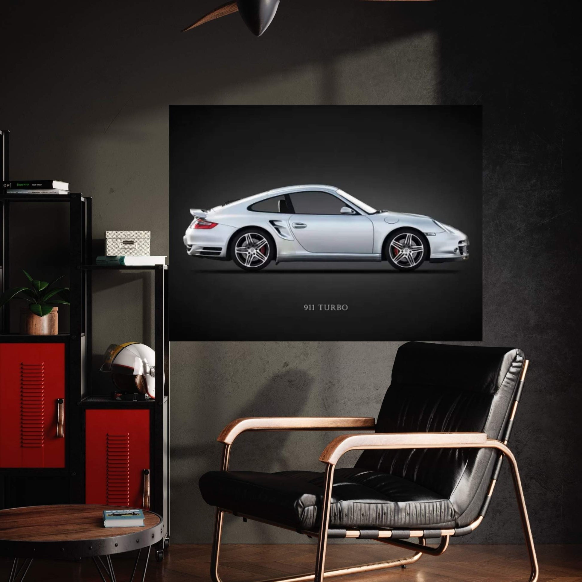 Porsche 911 Turbo 997 2007 Canvas Wall Art - Y Canvas