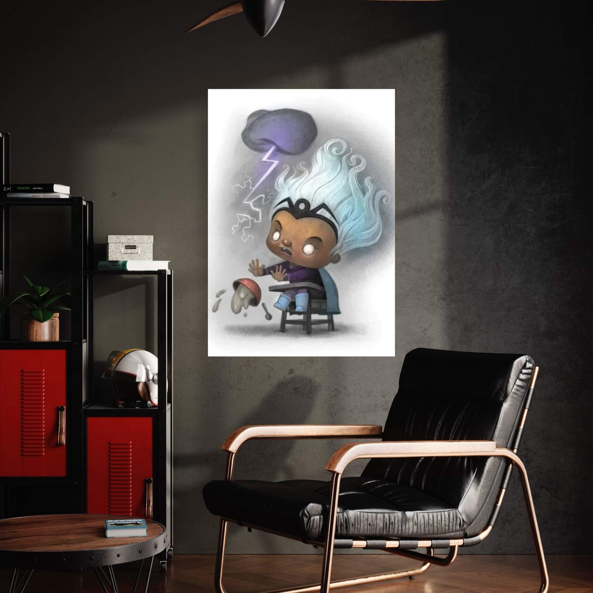 Baby Storm Canvas Wall Art - Y Canvas