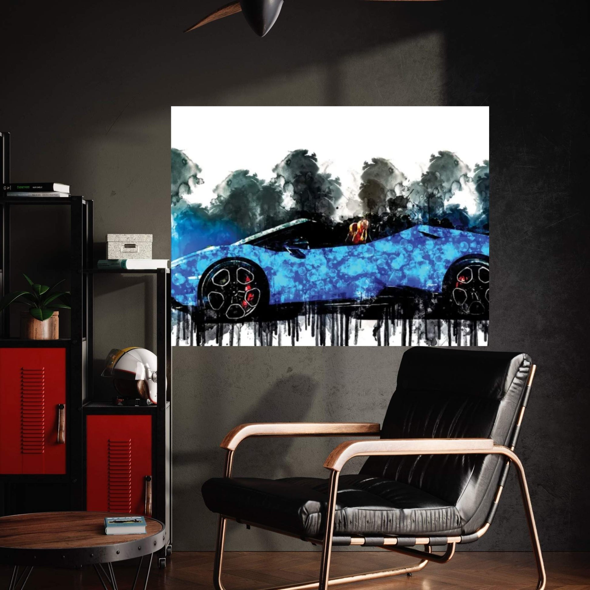 2017 OCT Tuning Lamborghini Huracan Vehicle CCXLV Canvas Wall Art - Y Canvas