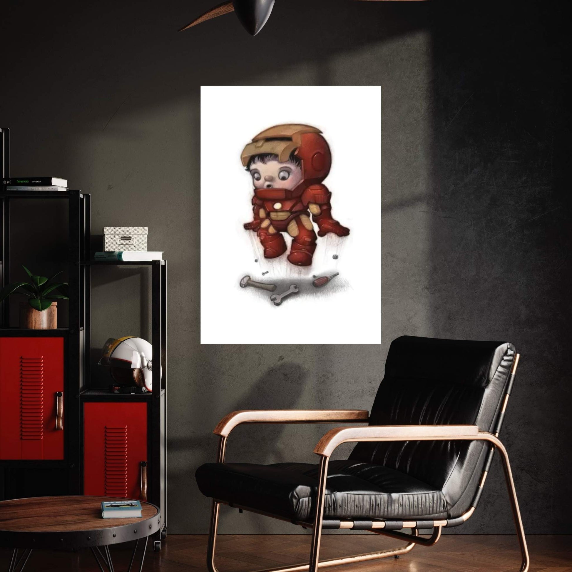 Baby Ironman Canvas Wall Art - Y Canvas