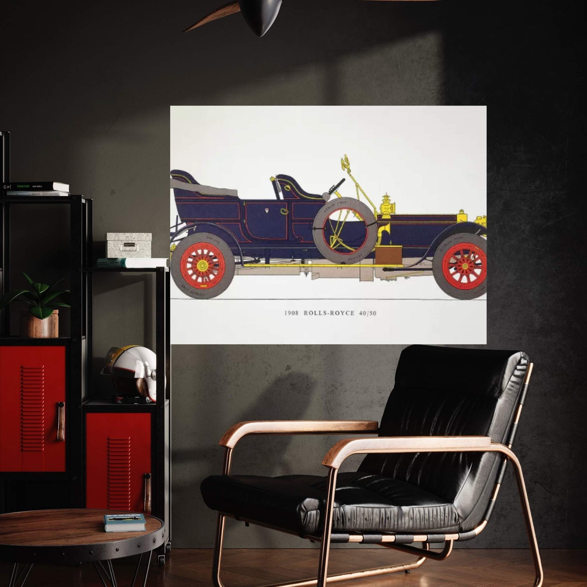 Auto: Rolls-Royce, 1908 Canvas Wall Art - Y Canvas