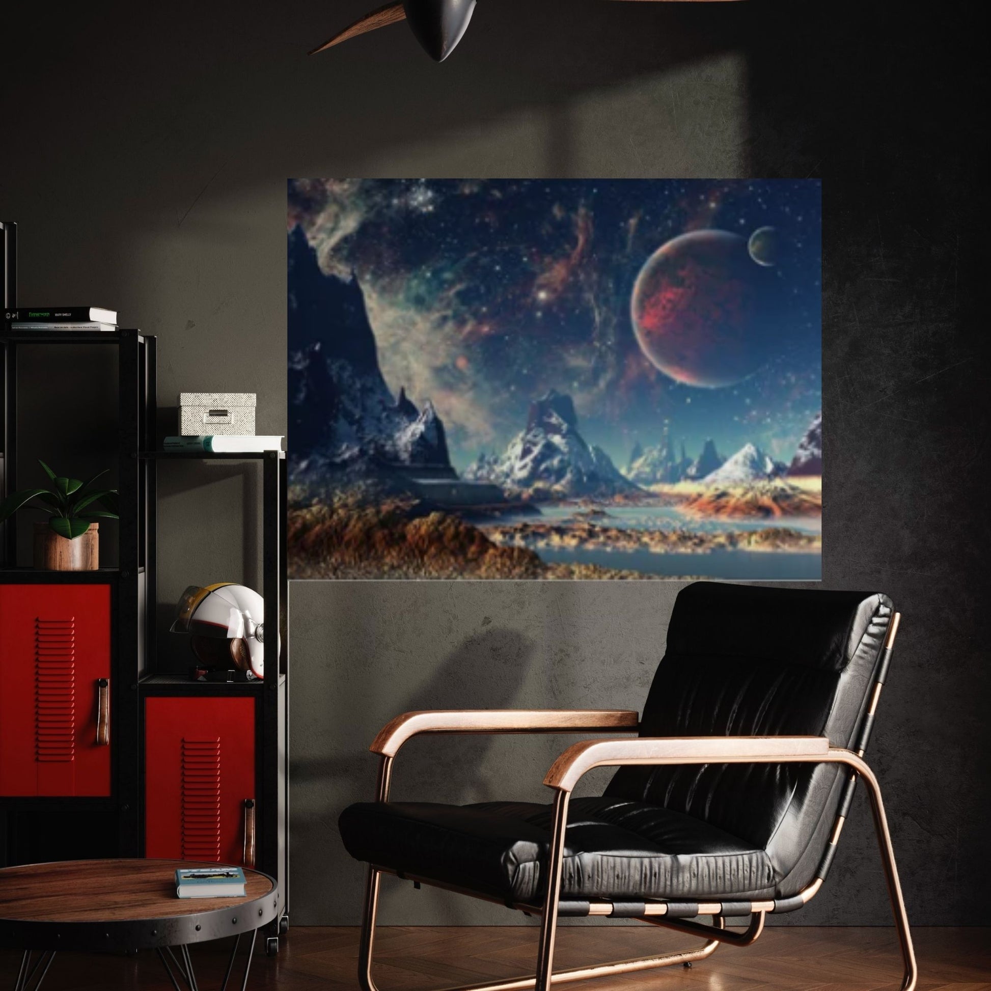 Fantasy Space Canvas Wall Art Design Wall Decor - Y Canvas