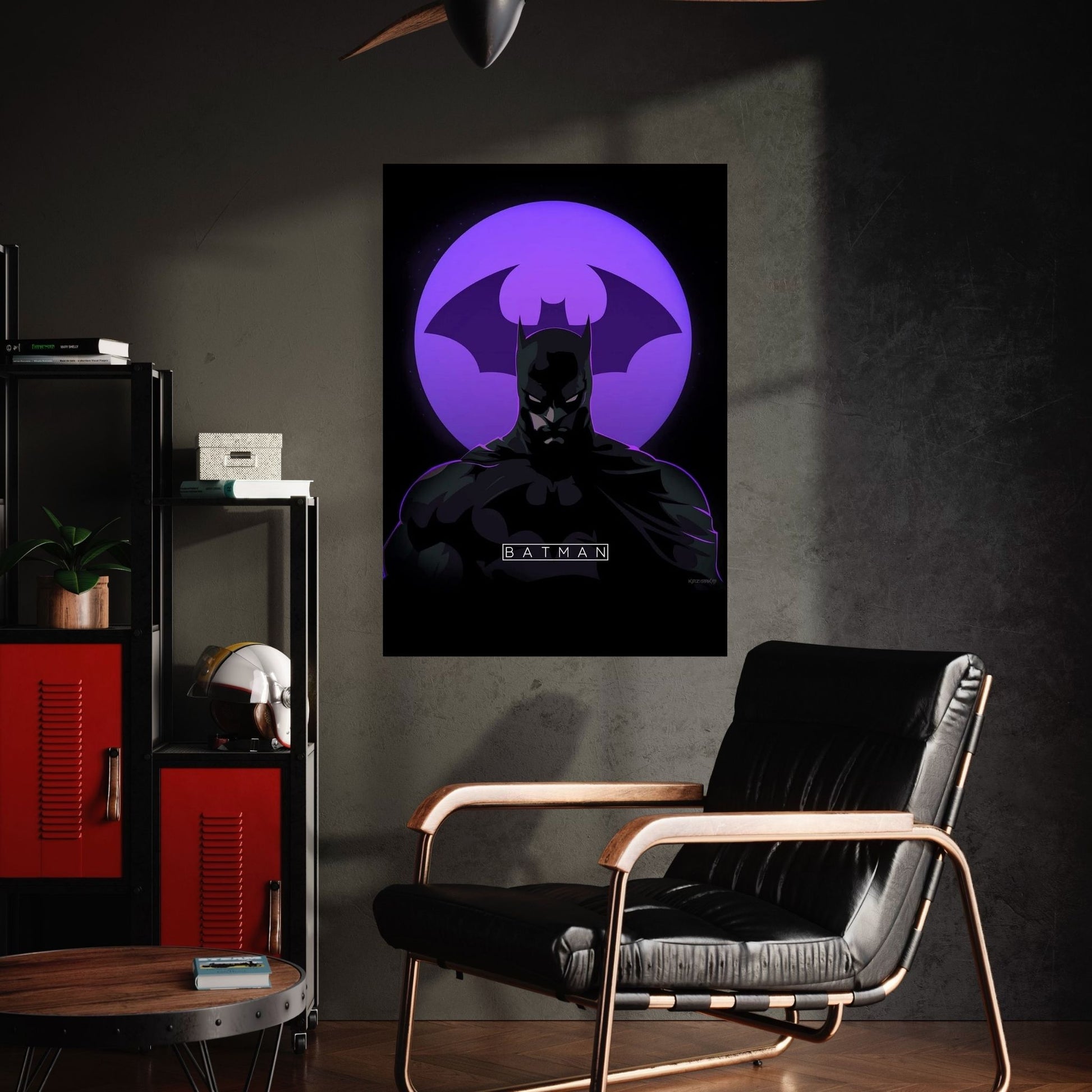 Batman Canvas Wall Art - Y Canvas