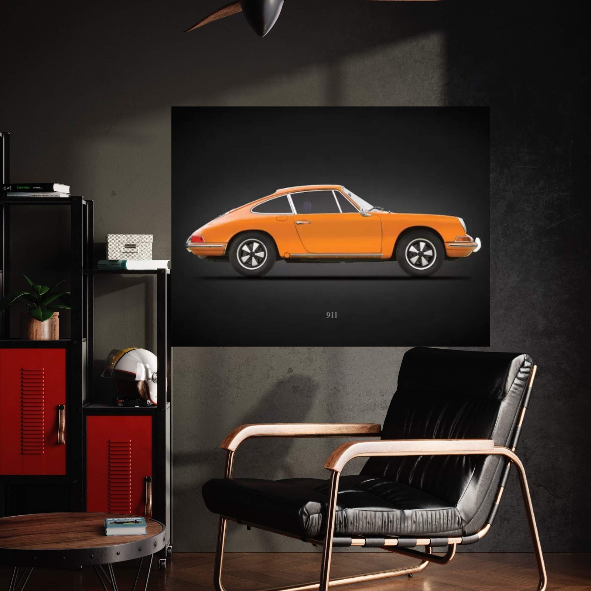 Porsche 911 1968 Canvas Wall Art - Y Canvas