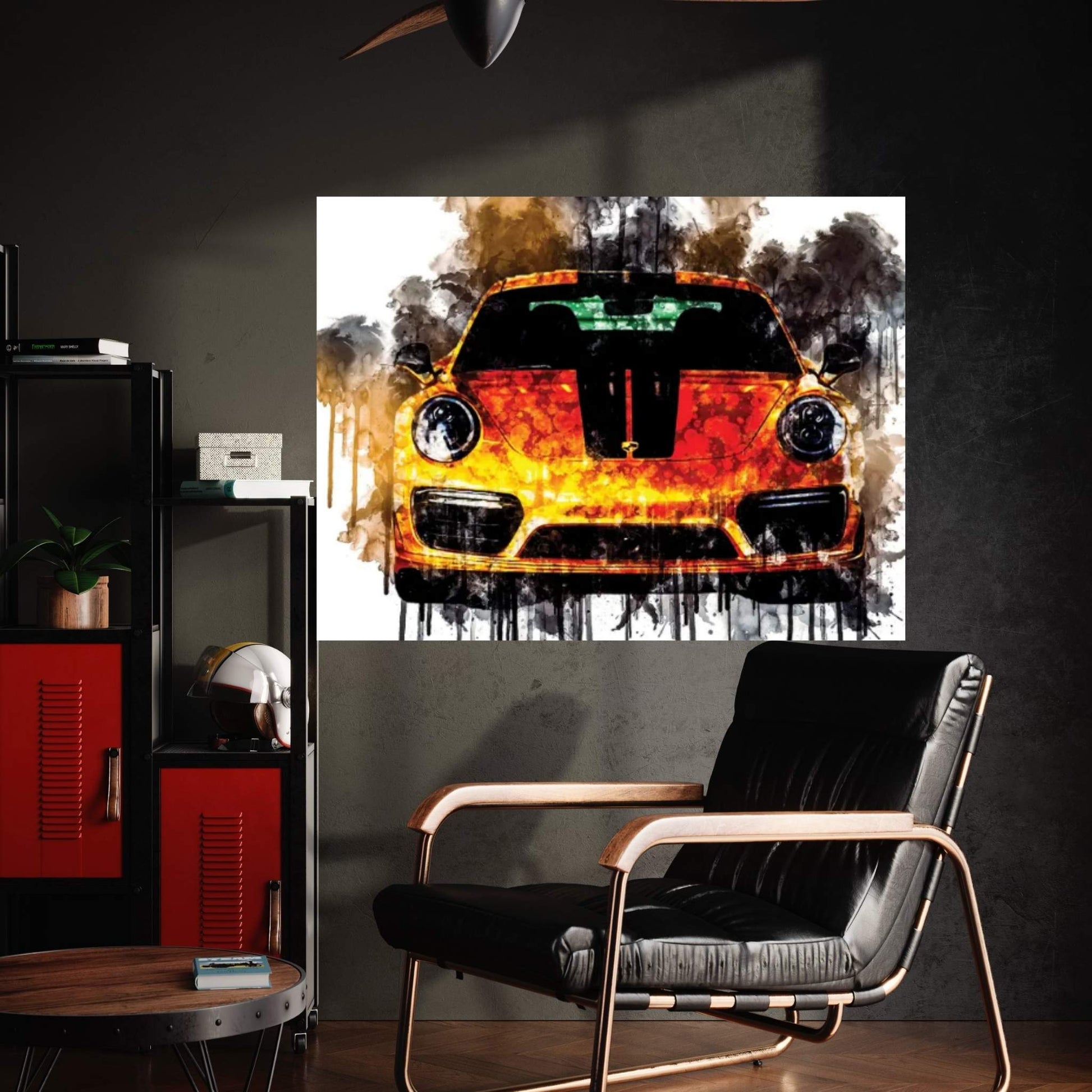 Car 2018 Porsche 911 Turbo S Exclusive Series Canvas Wall Art - Y Canvas