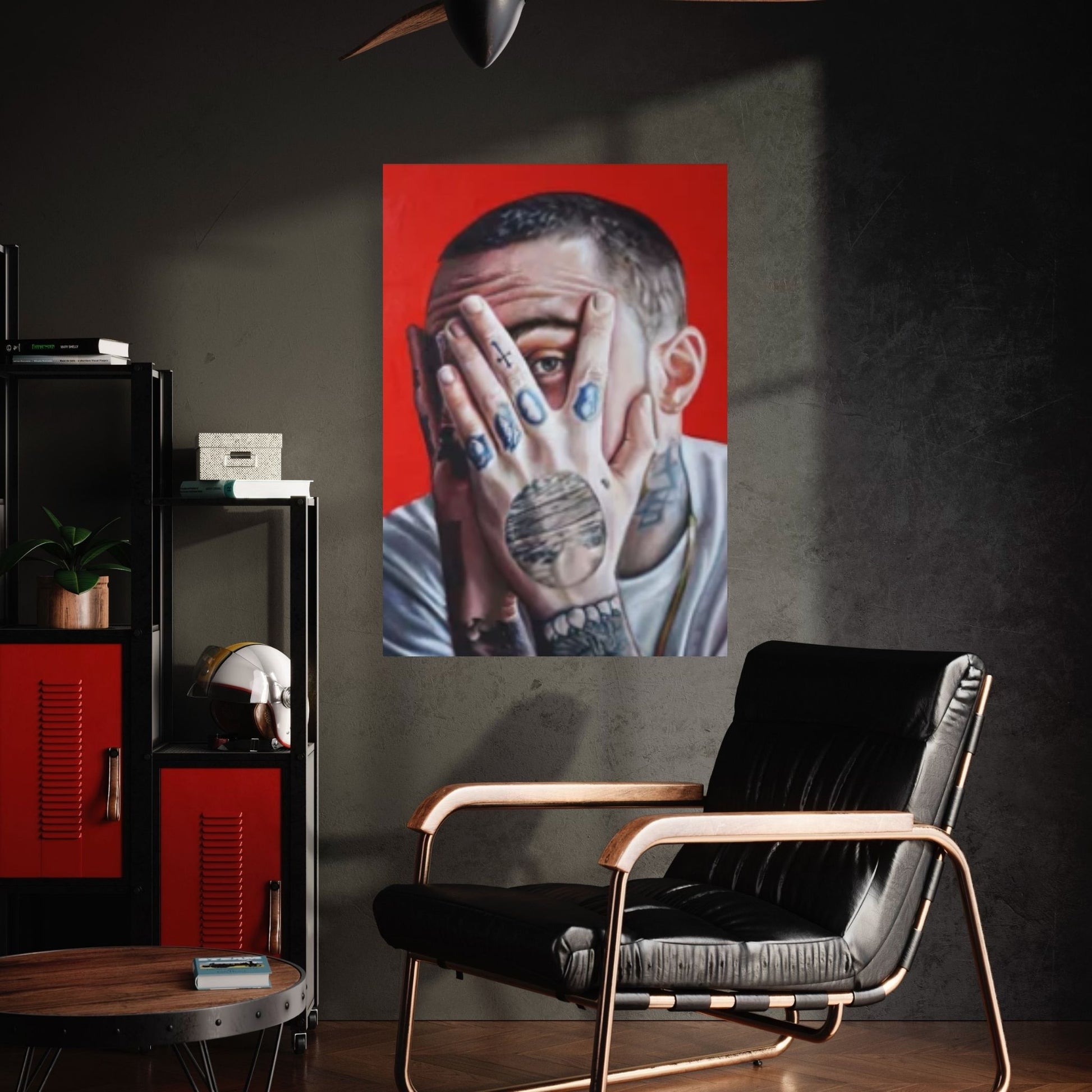 Mac Miller Malcolm James McCormick Rapper Canvas Wall Art Poster Print Wall Decor, Mac Miller Canvas - Y Canvas