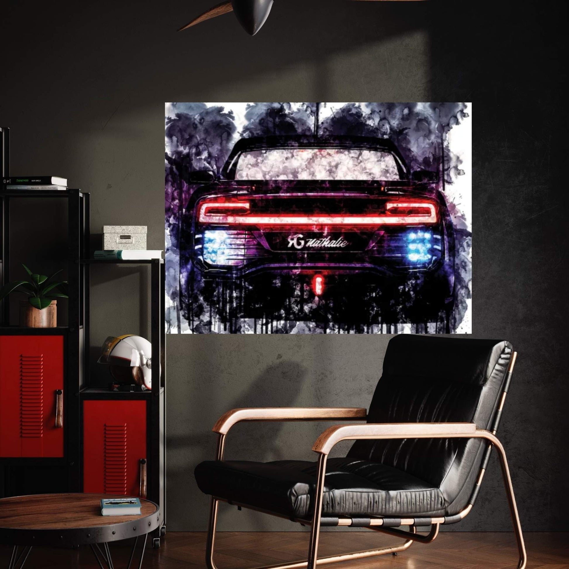 2018 Aiways RG Nathalie Vehicle CCCXXXVI Canvas Wall Art - Y Canvas