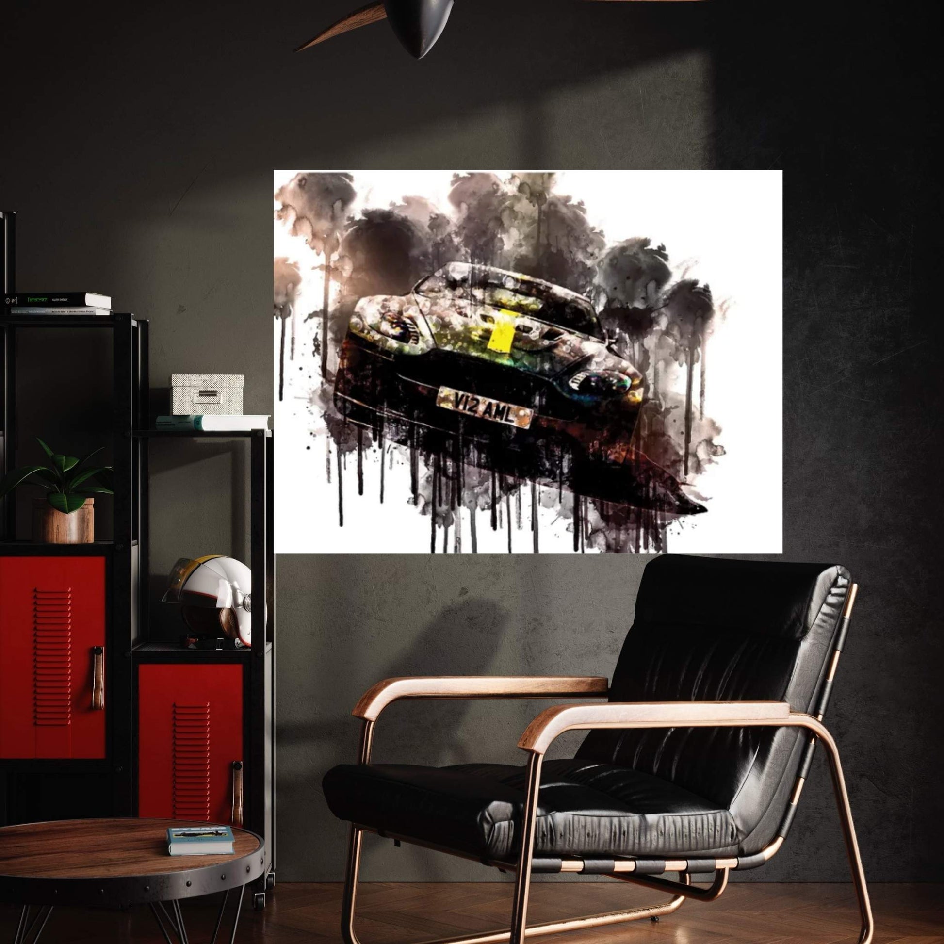 2017 Aston Martin Vantage AMR Canvas Wall Art - Y Canvas