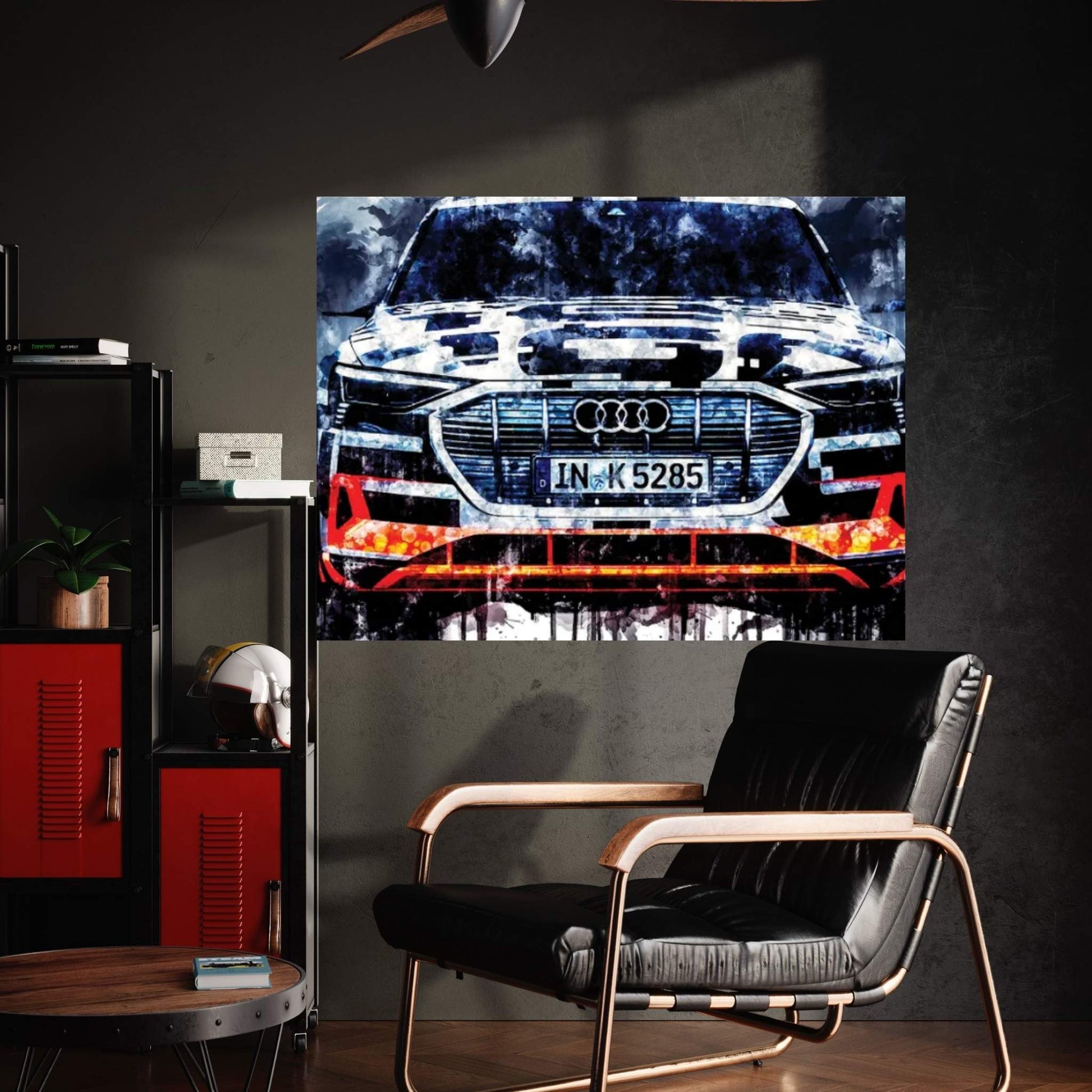 2018 Audi E Tron Prototype Canvas Wall Art - Y Canvas