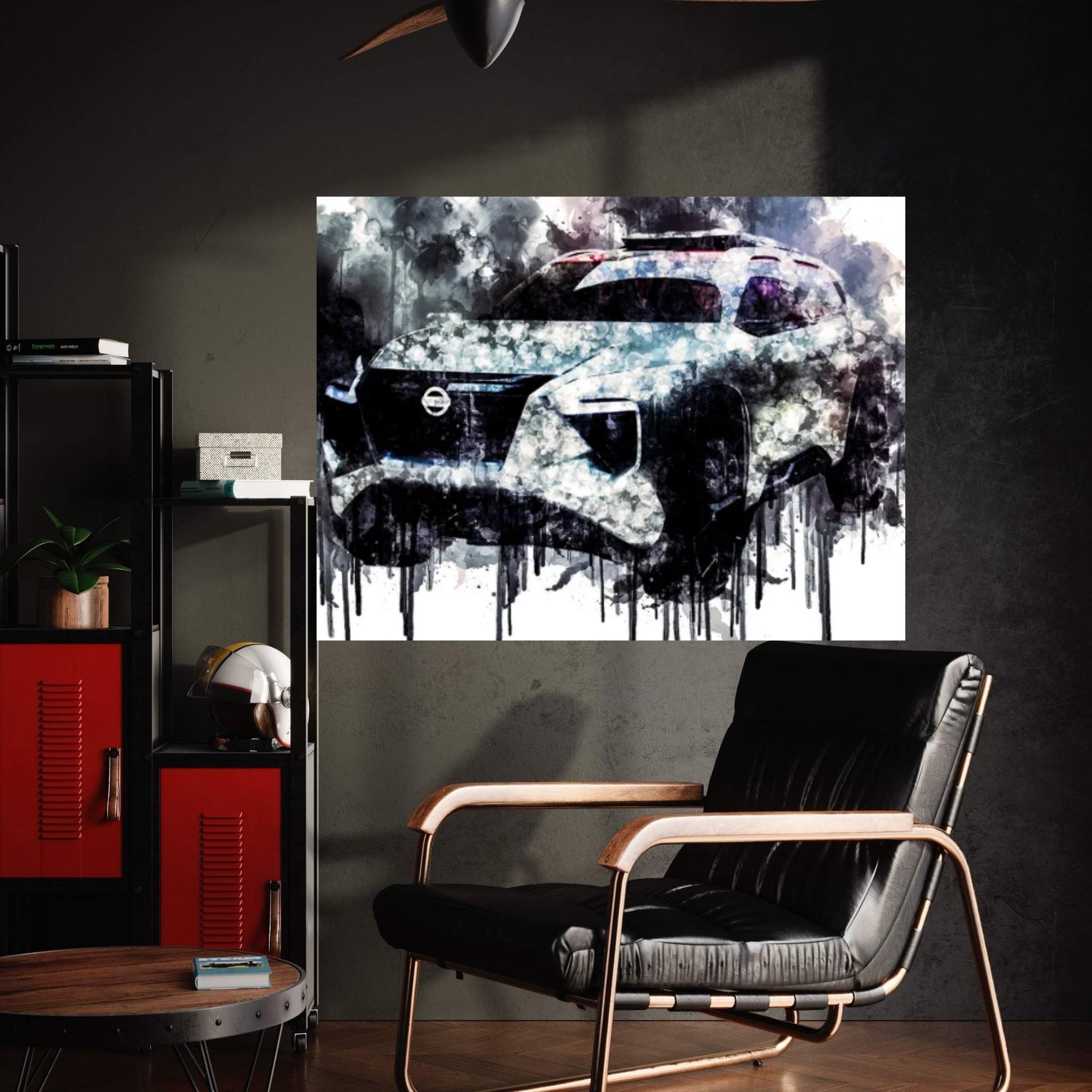 Car 2018 Nissan Xmotion Concept Canvas Wall Art - Y Canvas