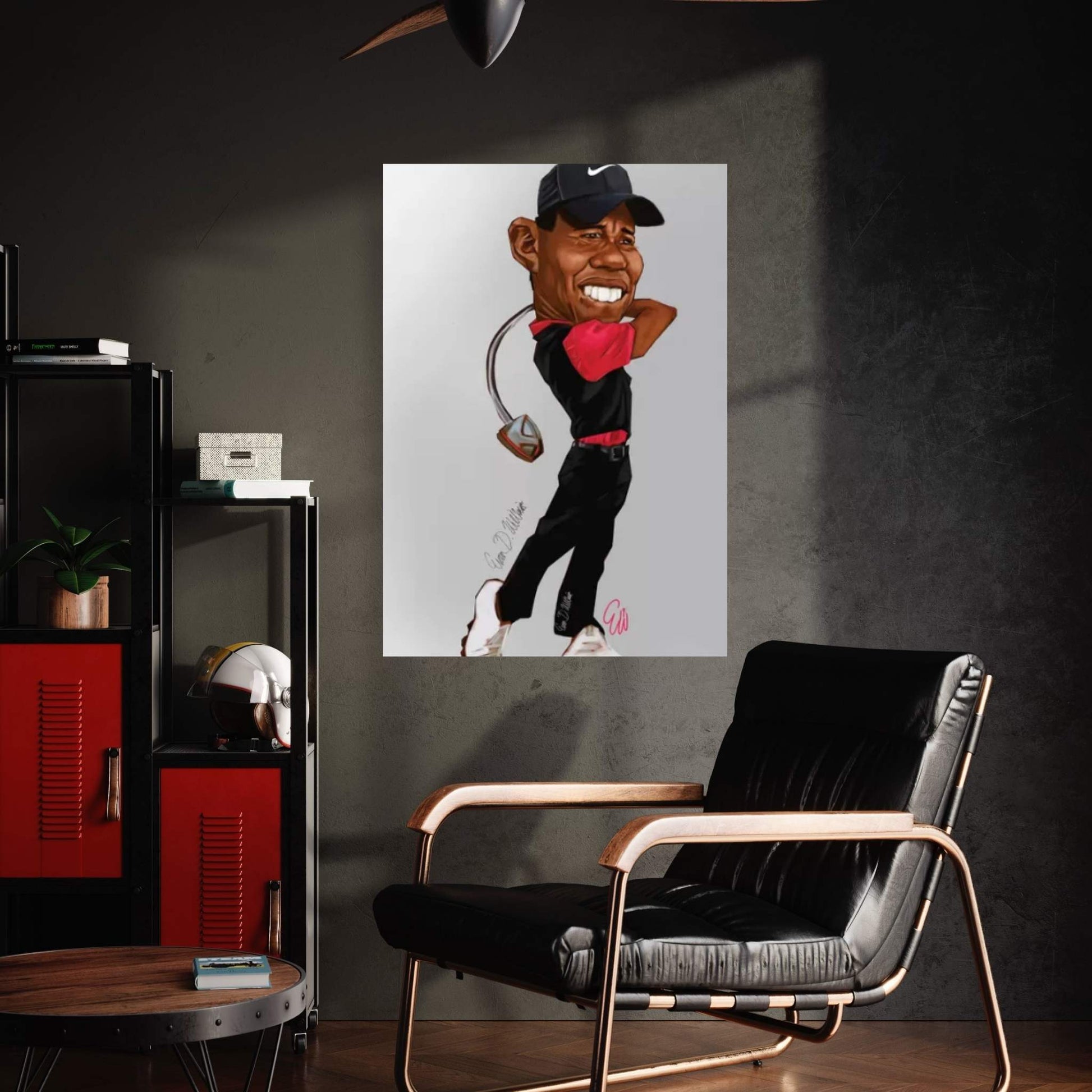 Tiger Woods Canvas Wall Art - Y Canvas