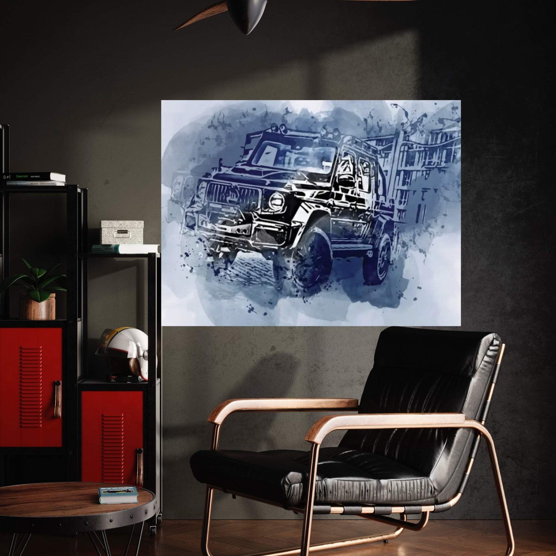 Brabus 800 Adventure XLP Superblack 2022 Canvas Wall Art - Y Canvas