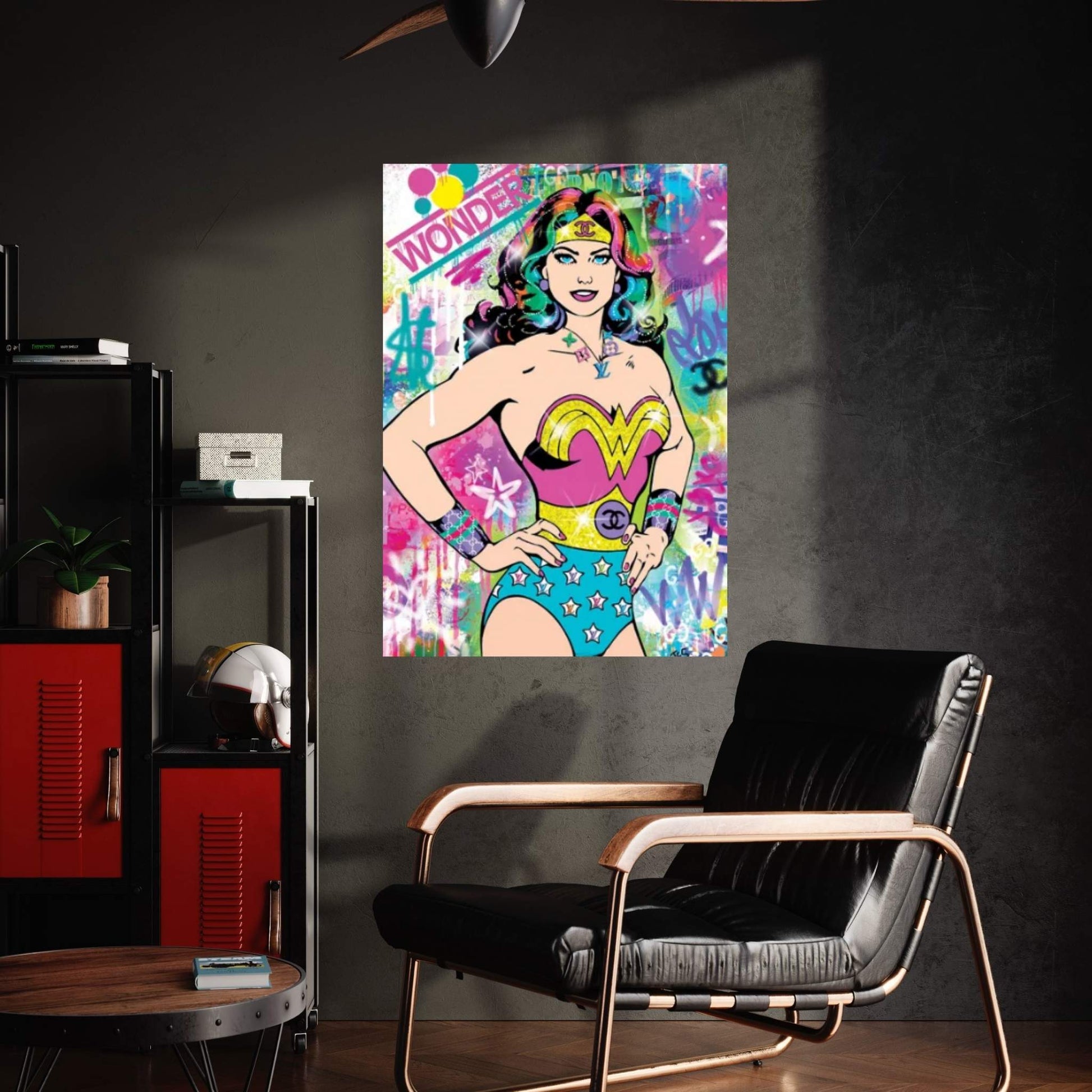 Wonder Woman Canvas Wall Art - Y Canvas