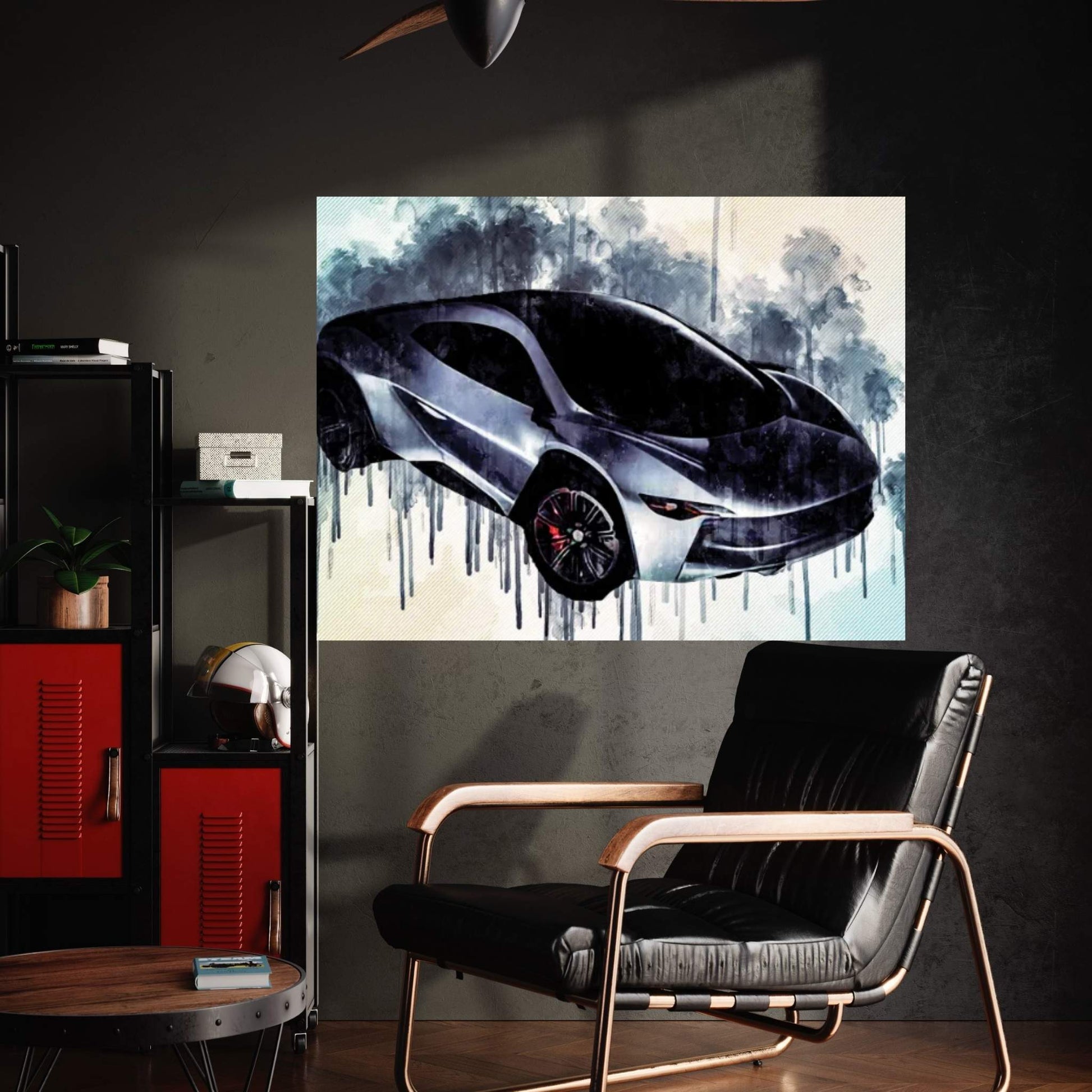 Eb110 Ramusa 2016 Bugatti Engine Hypercar Car Canvas Wall Art - Y Canvas