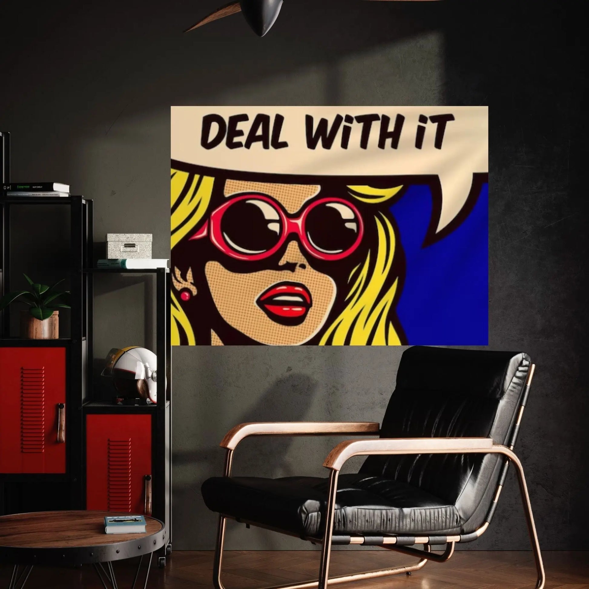 Pop Art Woman Wall Art, Comic Pop Art, Retro Comic - Y Canvas