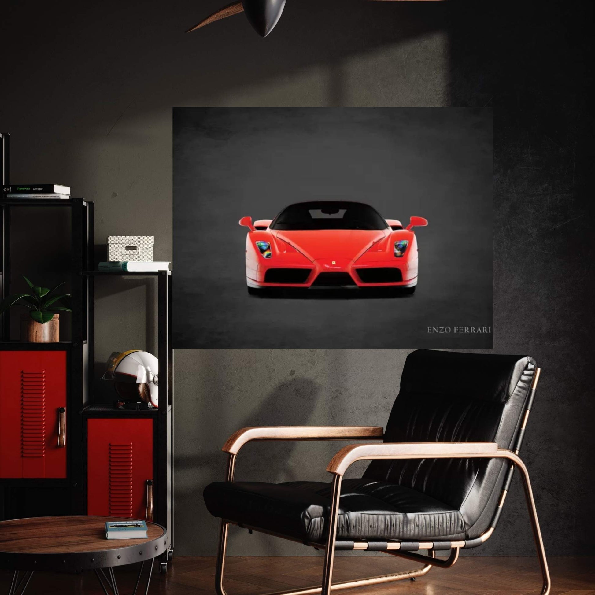 Ferrari Enzo, Front Canvas Wall Art - Y Canvas