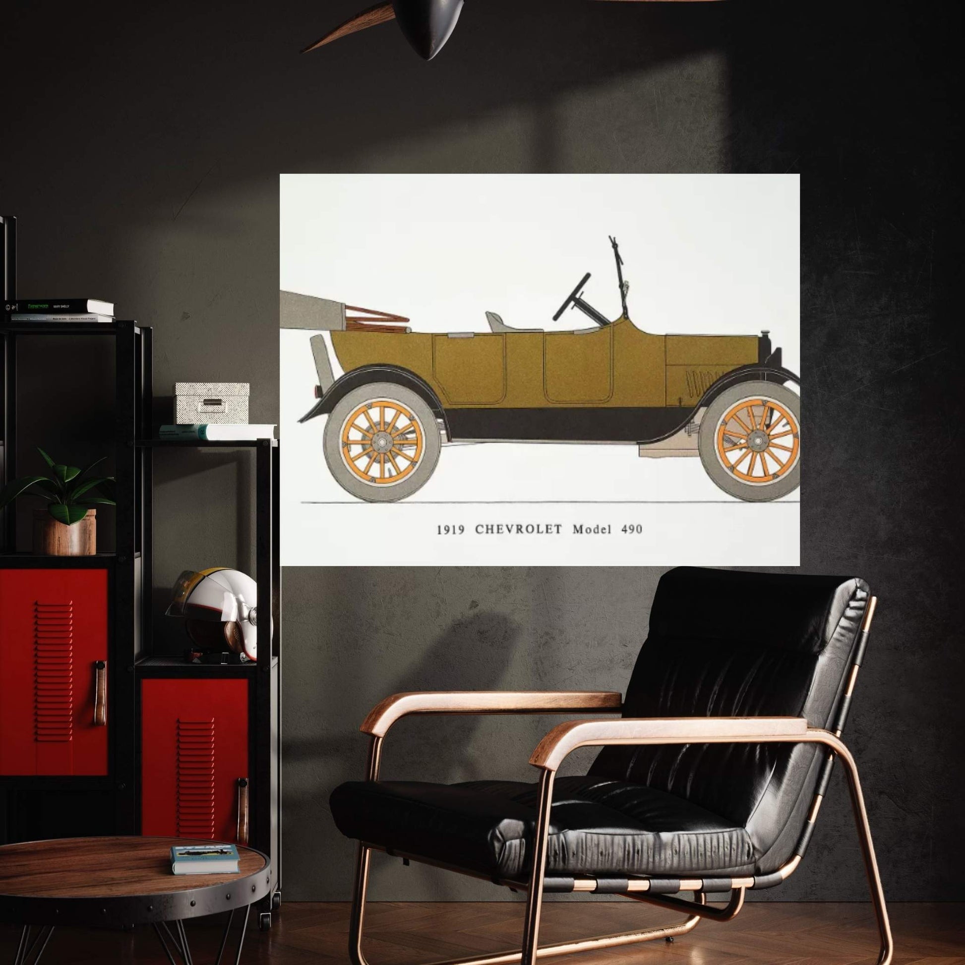 Auto: Chevrolet, 1919 Canvas Wall Art - Y Canvas